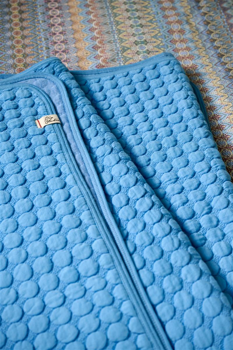 Pip Studio Fill in the dots Bedspread - Blue