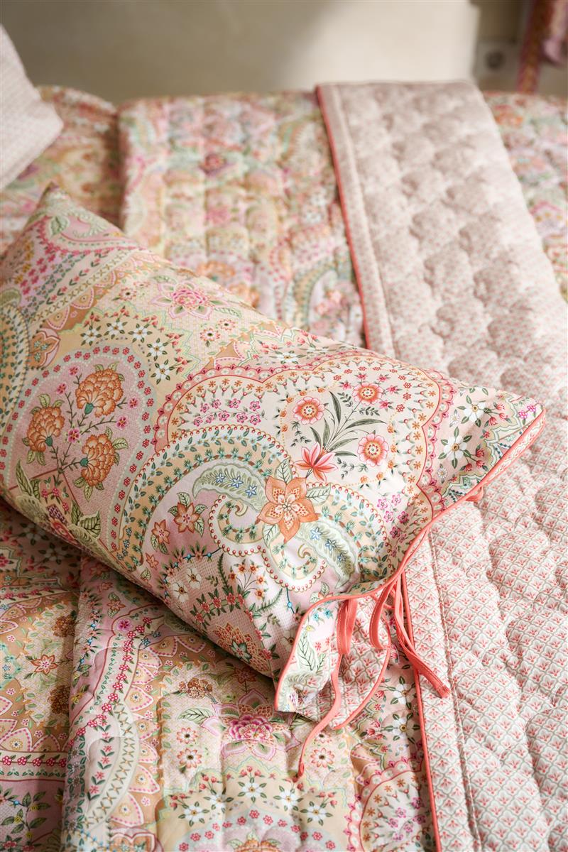Pip Studio Jabali Flower Decoratiekussen - Koraalrood