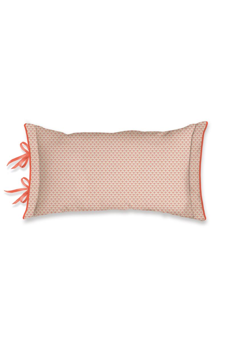Pip Studio Jabali Flower Decoratiekussen - Koraalrood