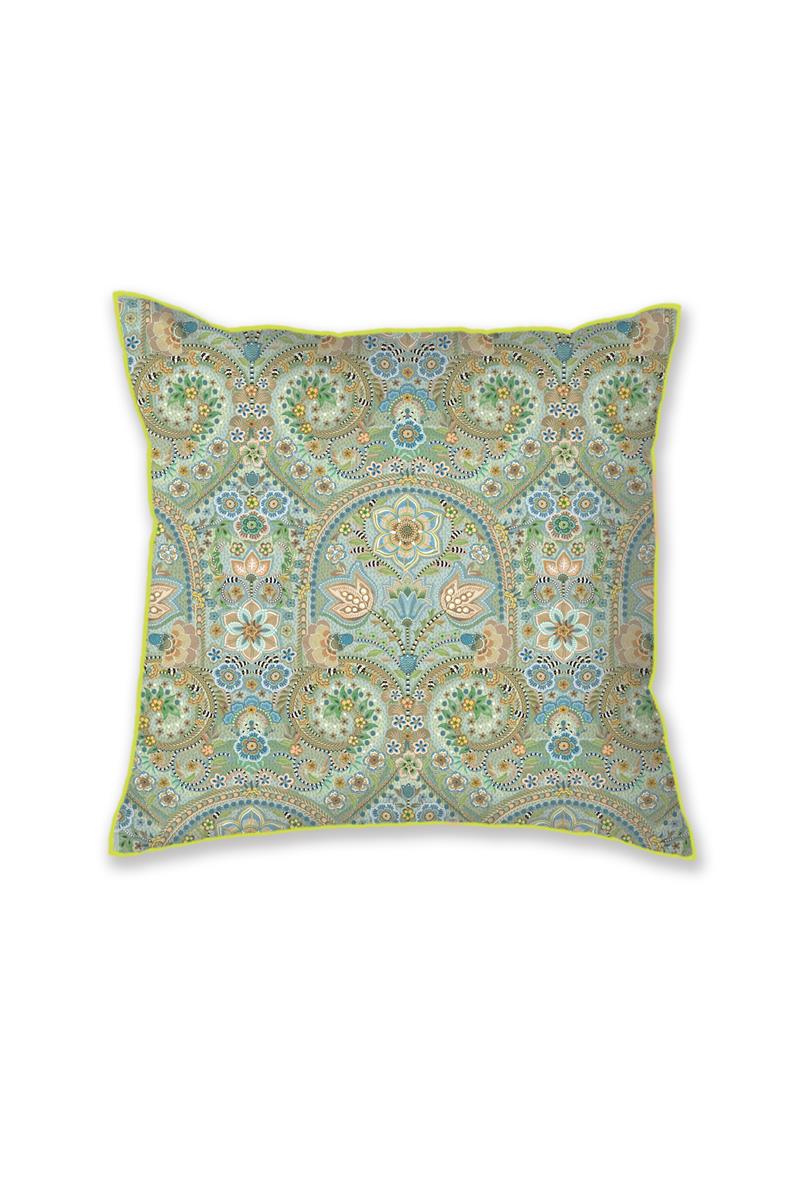 Pip Studio Kikoy Square Decoratiekussen - Groen
