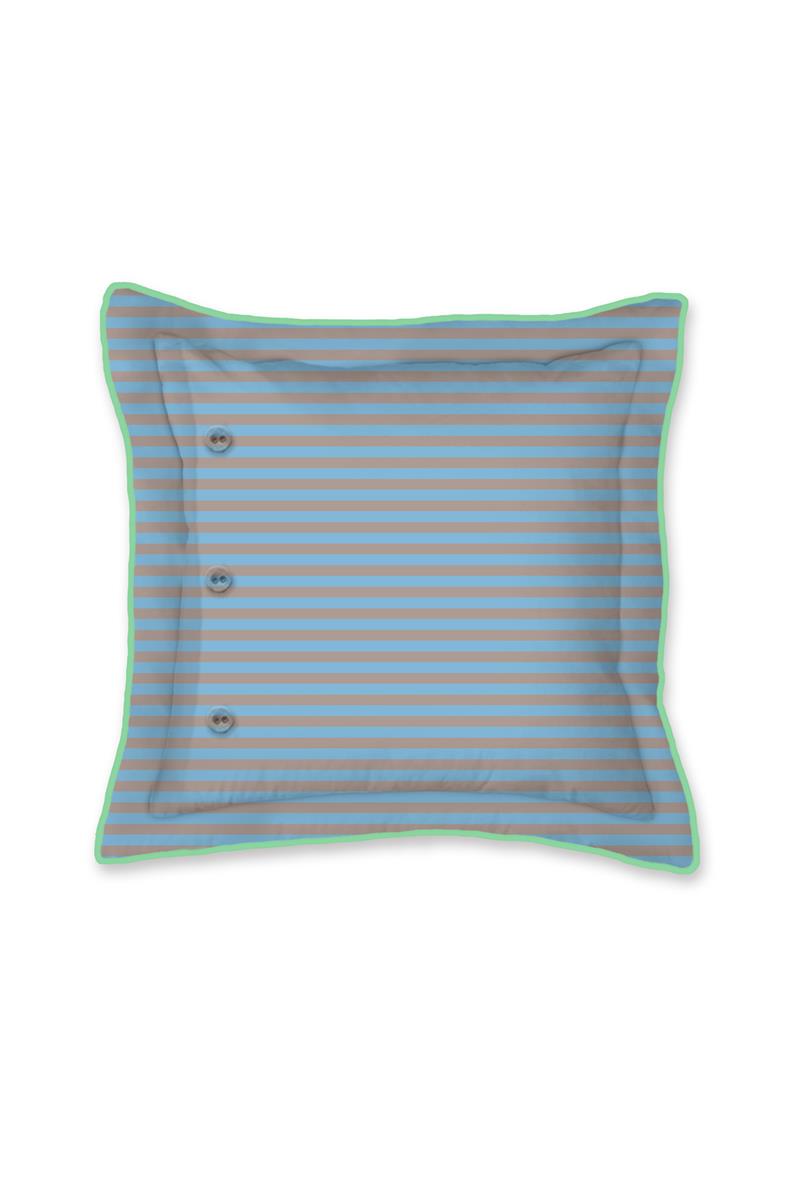 Pip Studio Viva La Vida Square Decoratiekussen - Blauw