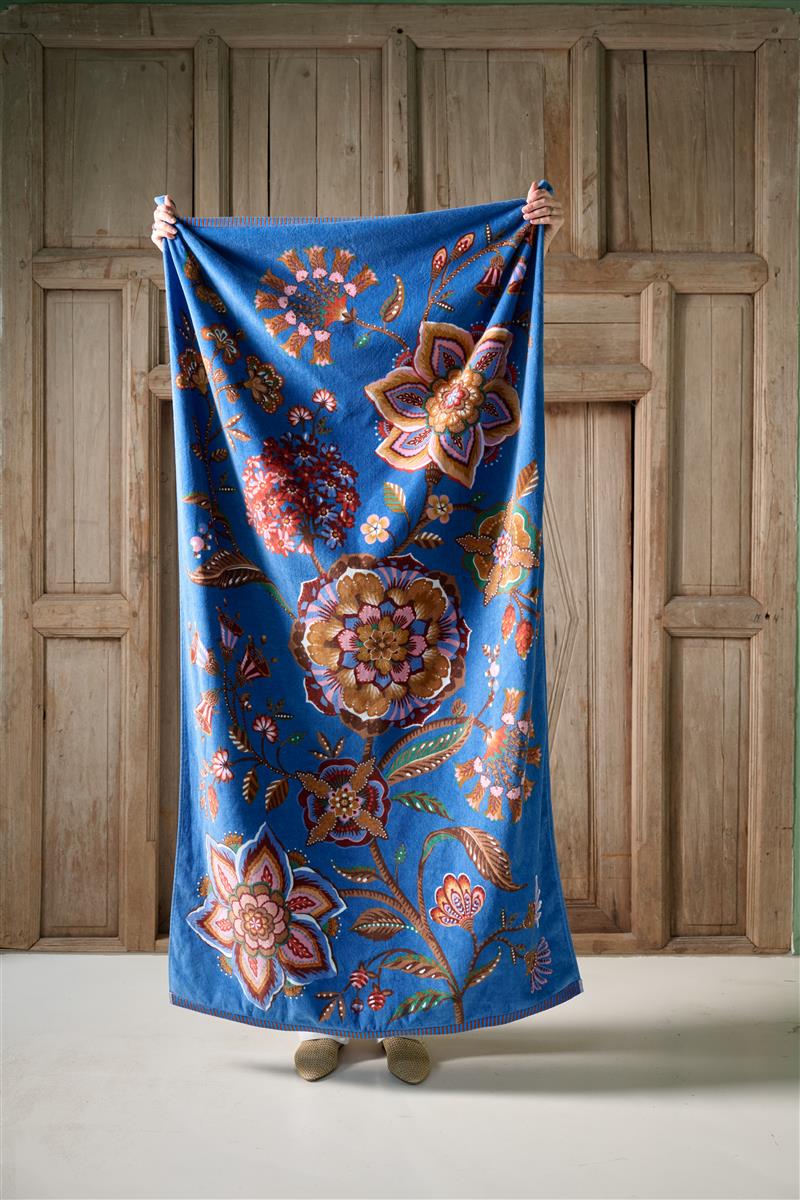Pip Studio Viva la Vida Beachtowel Strandlaken - Blauw