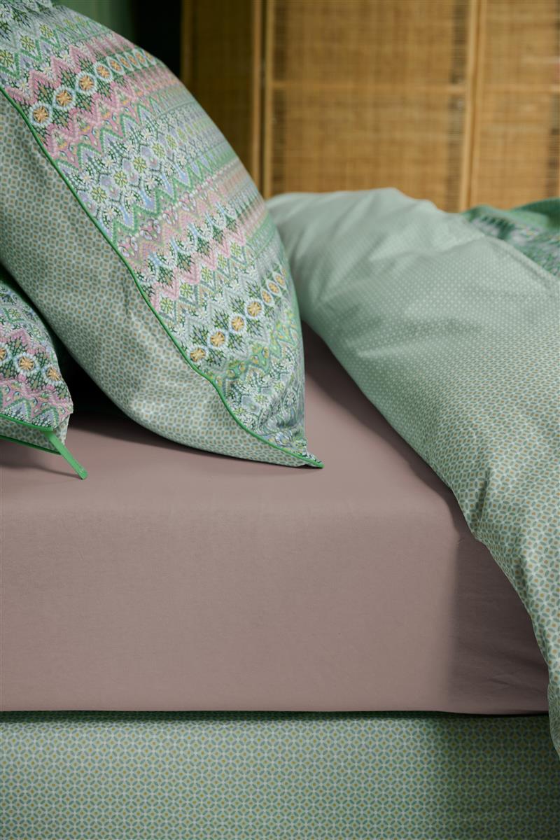 Pip Studio Hoeslaken - Percale katoen - Licht groen