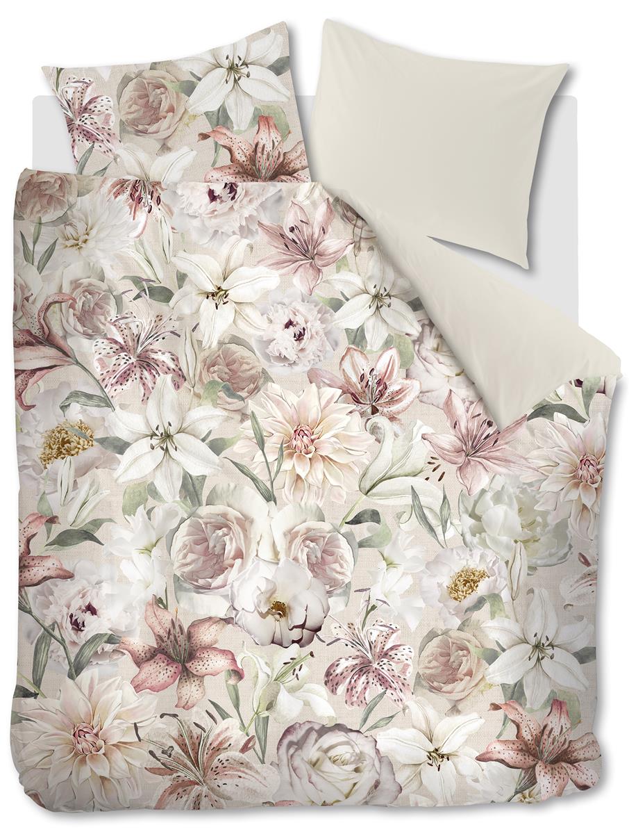 Riviera Maison Lily Love dekbedovertrek - Roze