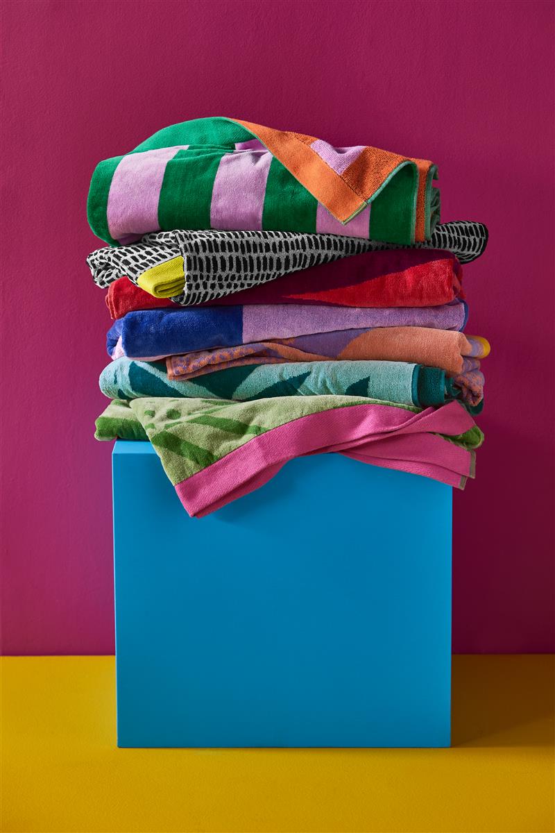 KAAT Amsterdam Zanzibar Strandlaken - Multi