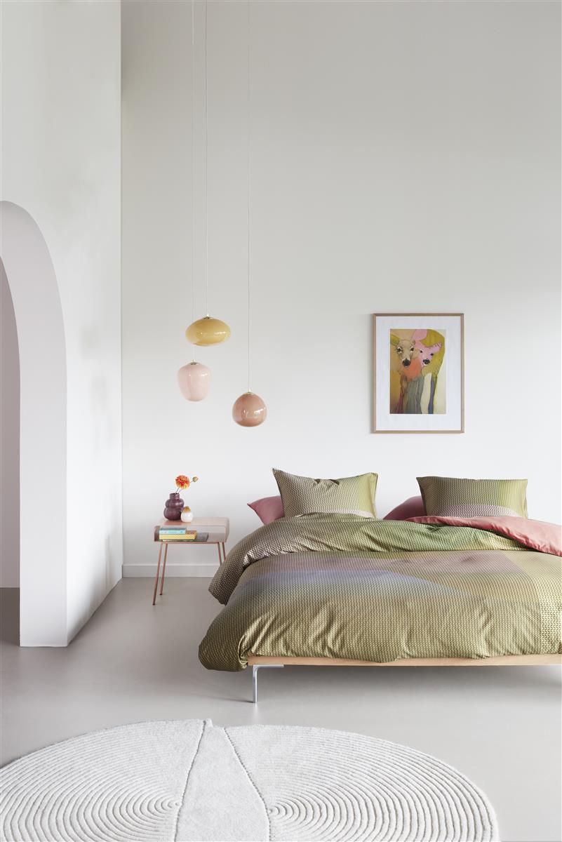 Beddinghouse Dutch Design Glossy dekbedovertrek - Groen