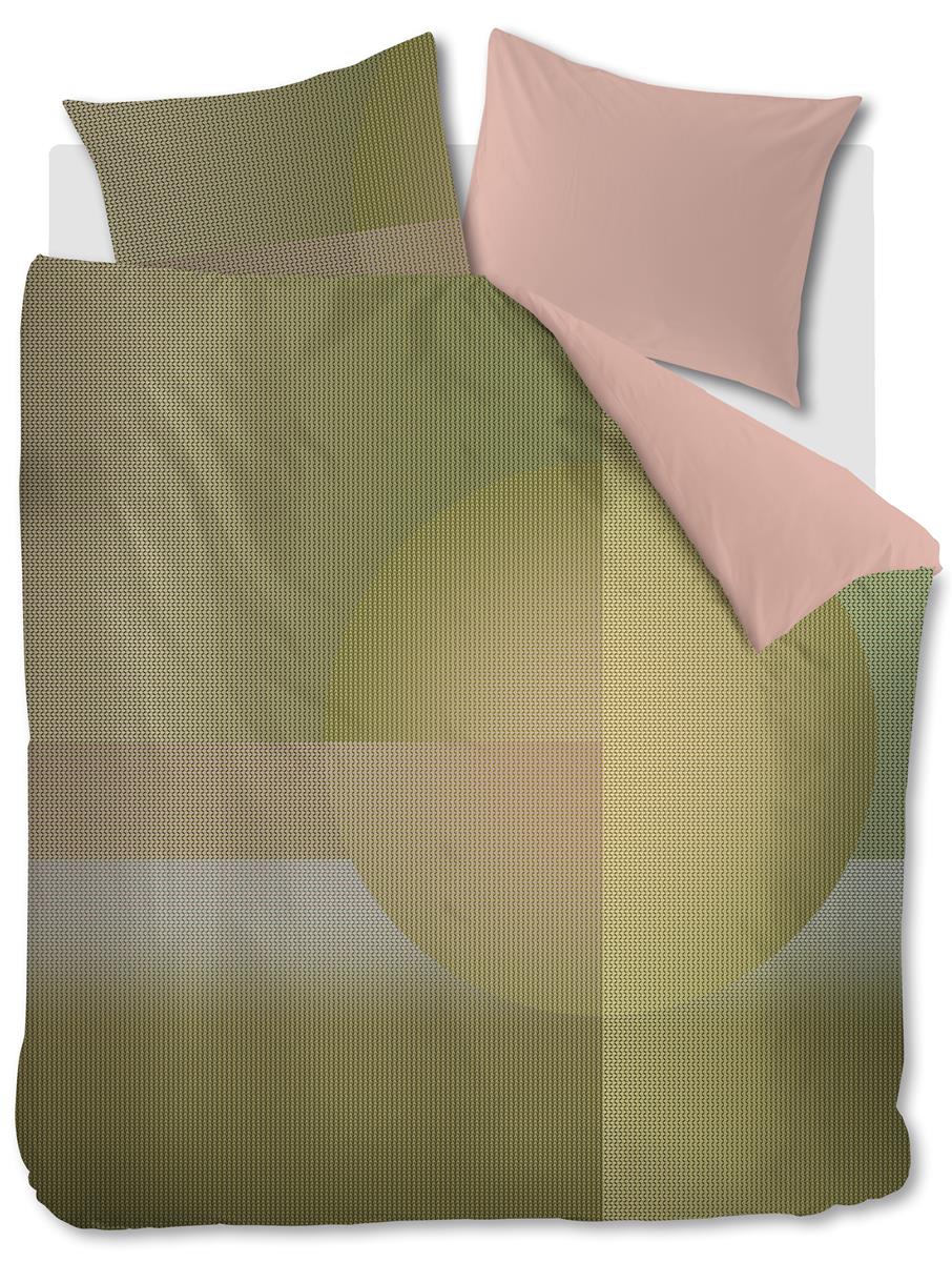 Beddinghouse Dutch Design Glossy dekbedovertrek - Groen