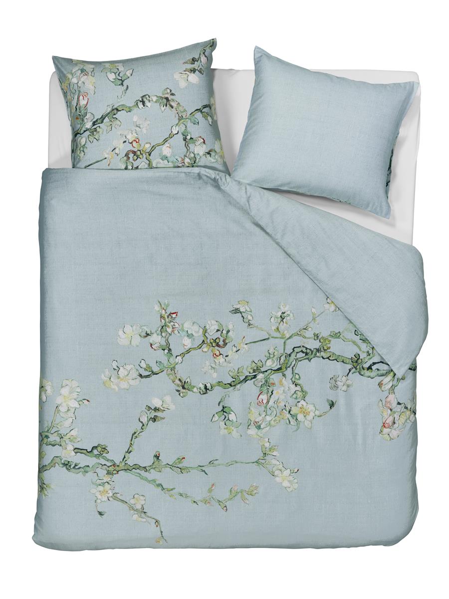 Beddinghouse x Van Gogh Museum Blossom dekbedovertrek - Blauw Grijs