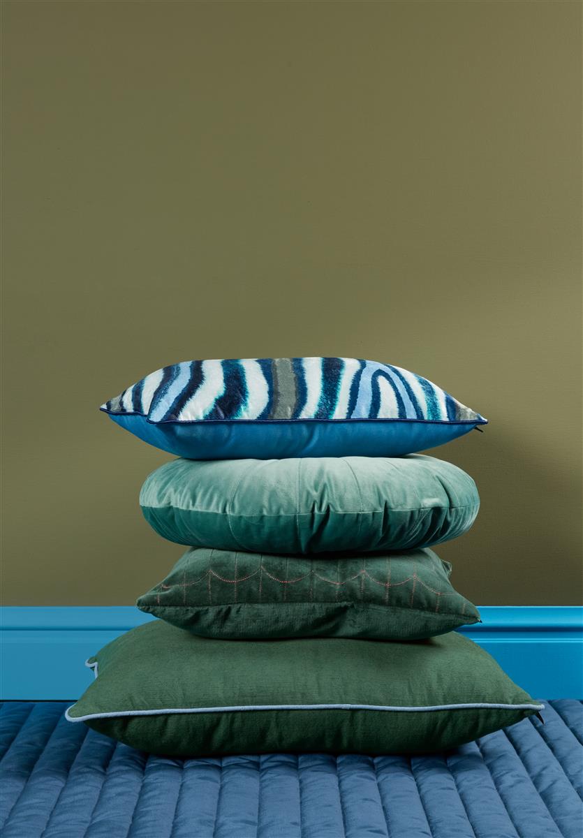 KAAT Amsterdam Lively Decorative Cushion - Green