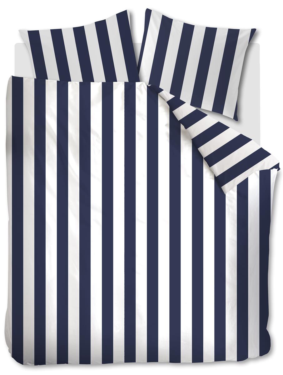 vtwonen Vertical Stripe duvet cover - Navy blue