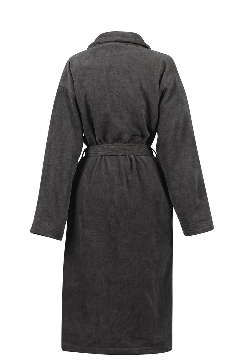 vtwonen Soft Embrace Bathrobe - Anthracite