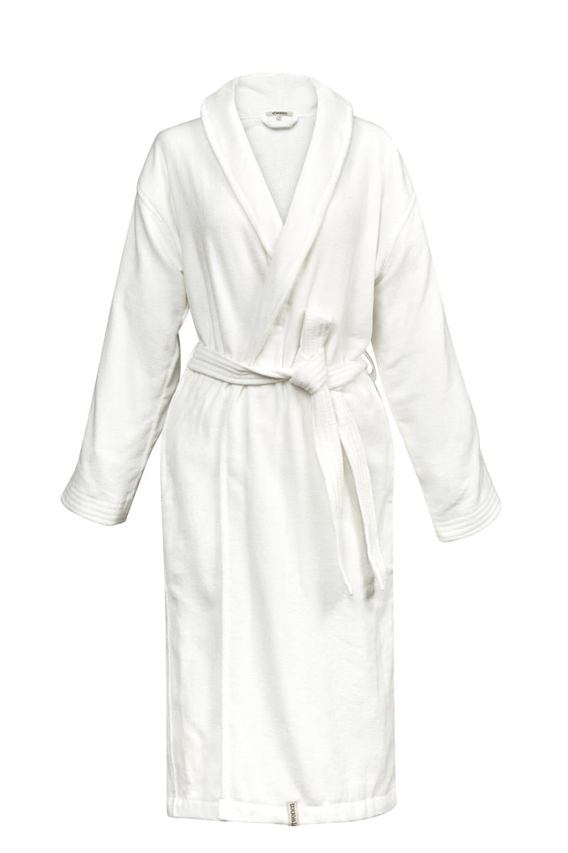 vtwonen Soft Embrace Bathrobe - White