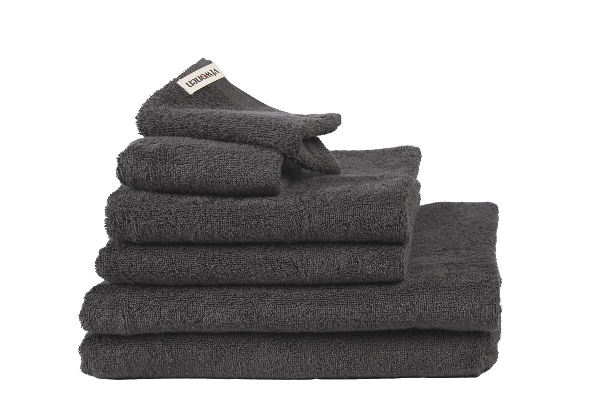 vtwonen Soft Embrace Bath textiles - Anthracite