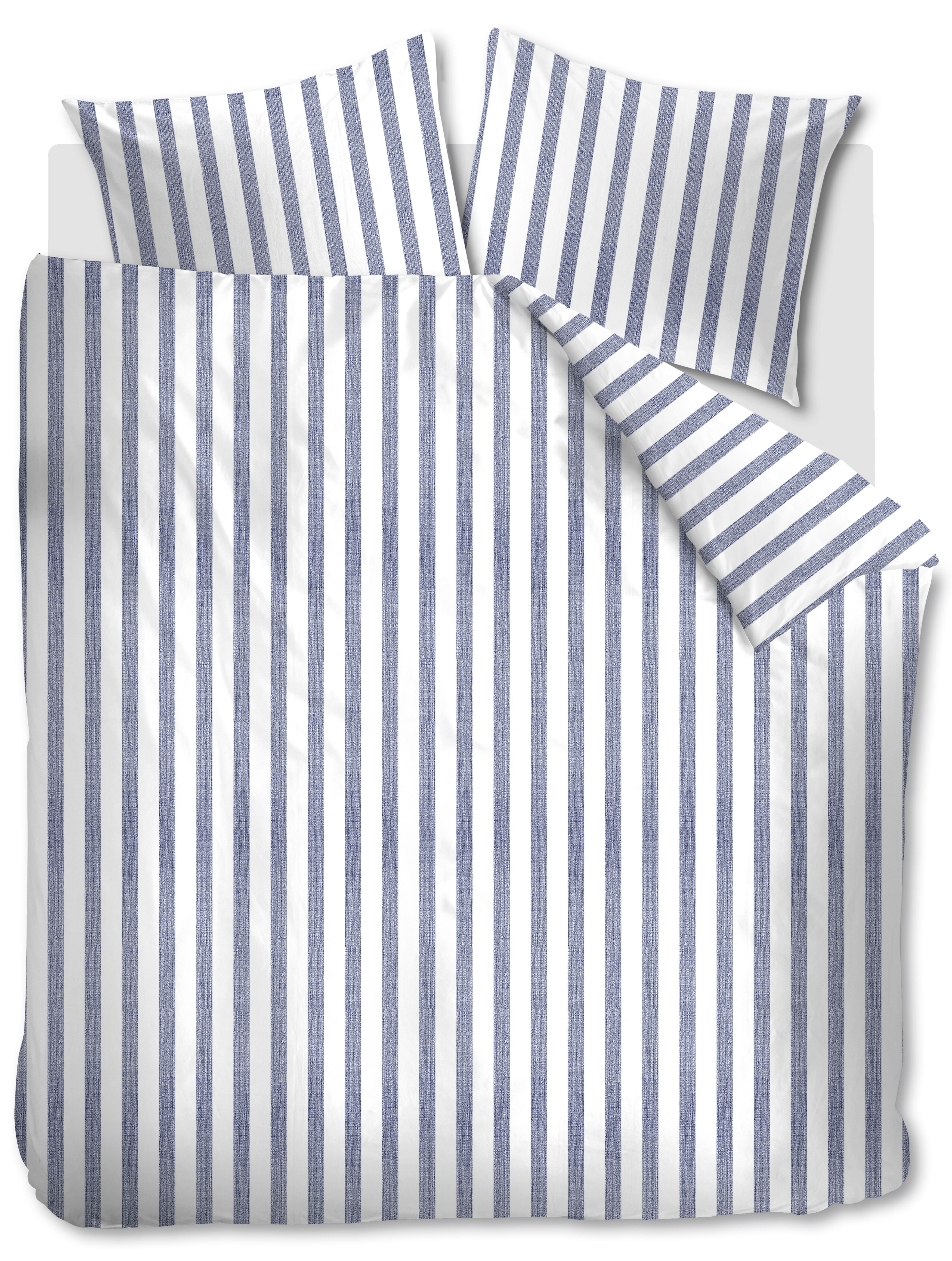 Ally Duvet Cover - Indigo Blue