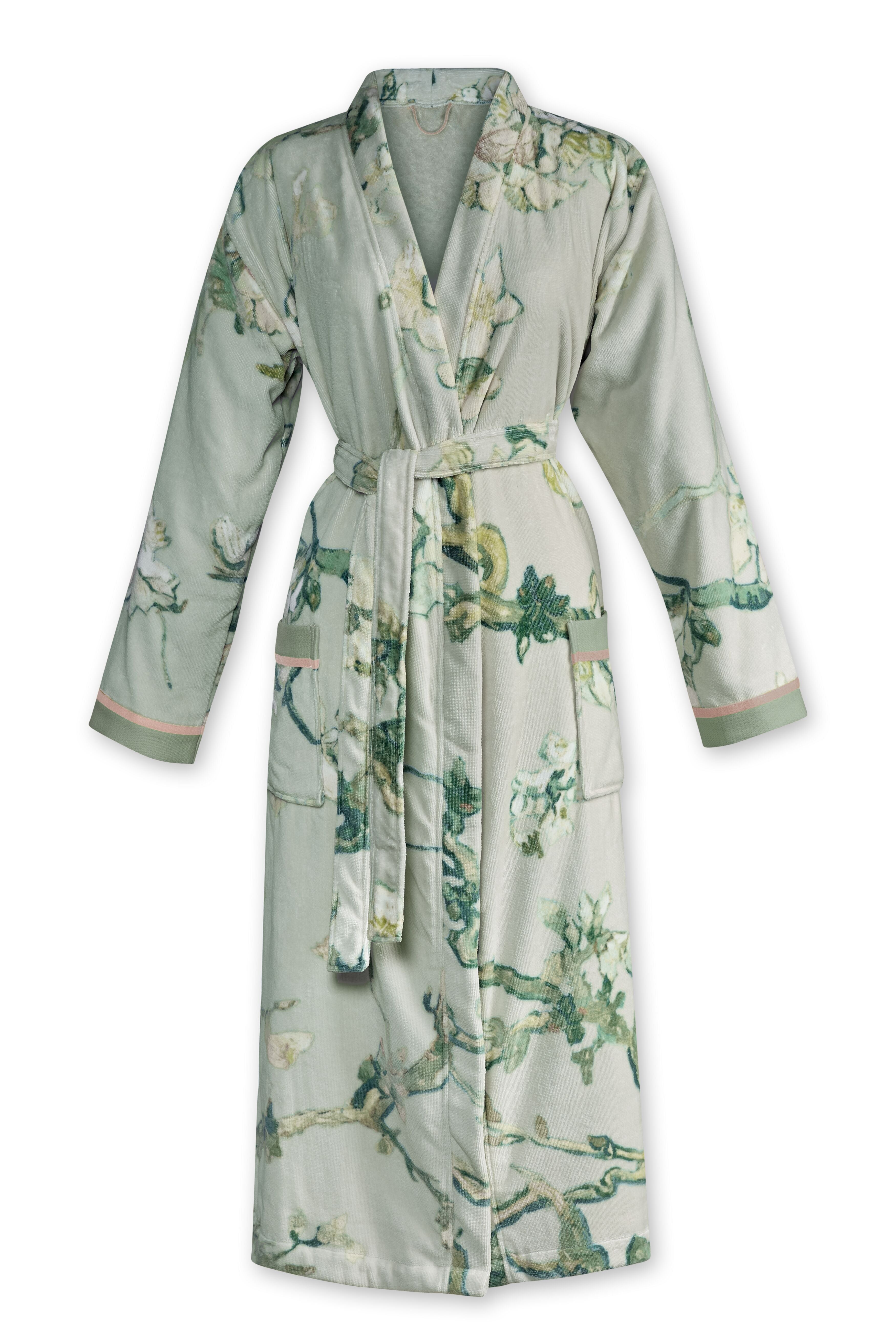 Beddinghouse x Van Gogh Museum Blossom Badjas - Groen