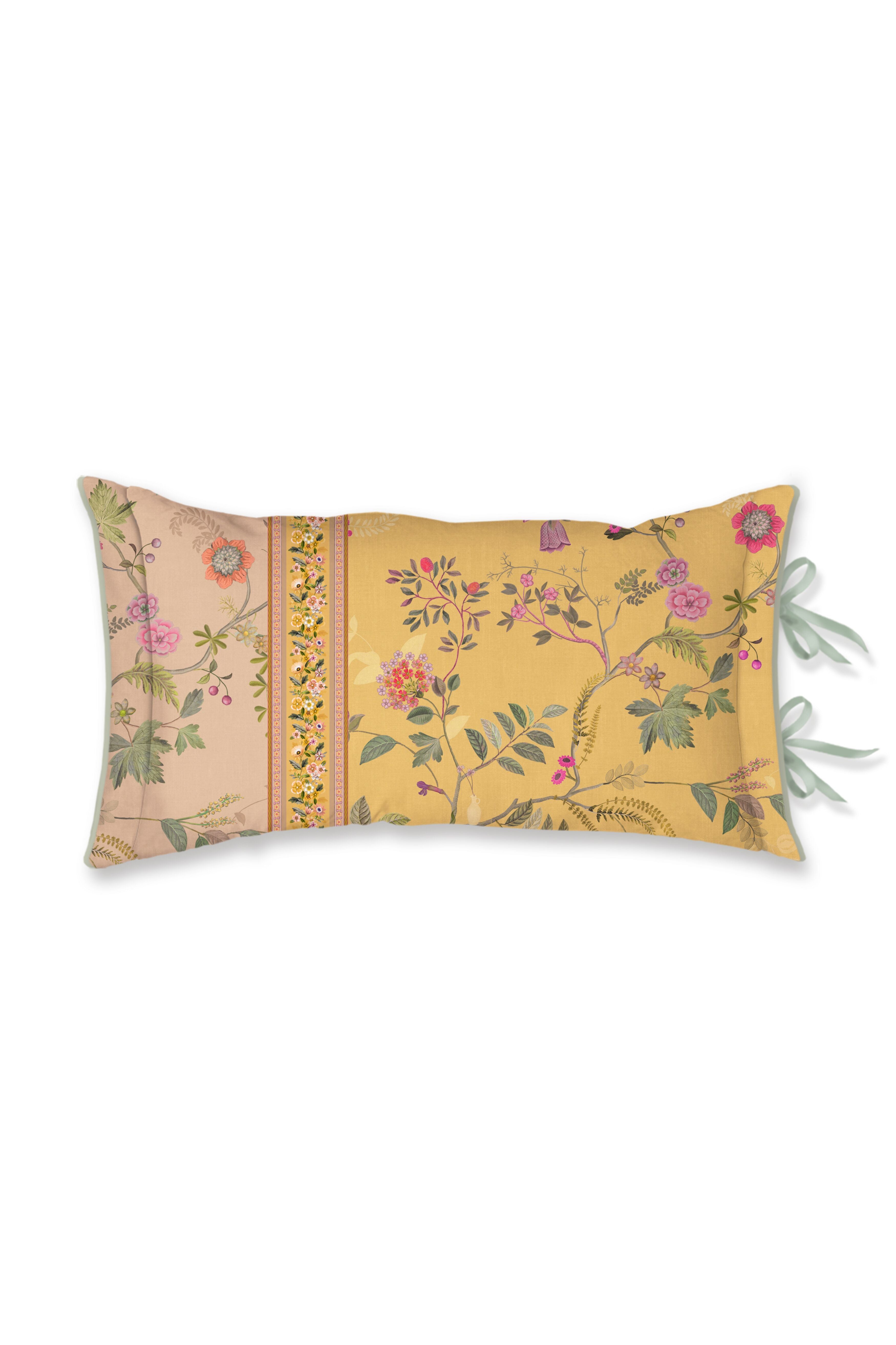 Pip Studio Bodhi Flower Decoratiekussen - Geel