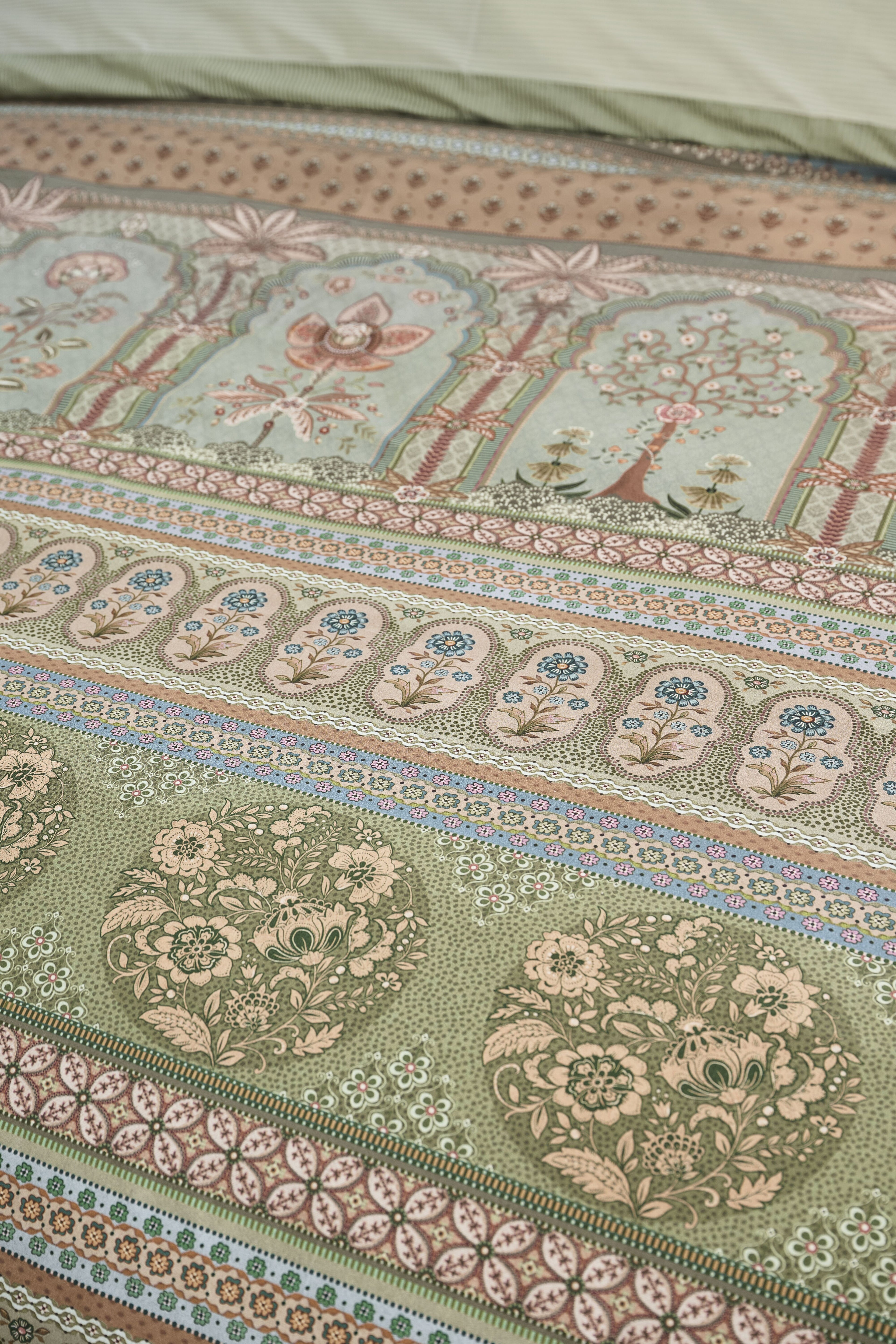 Pip Studio Bollywood Dreams Decoratiekussen - Groen