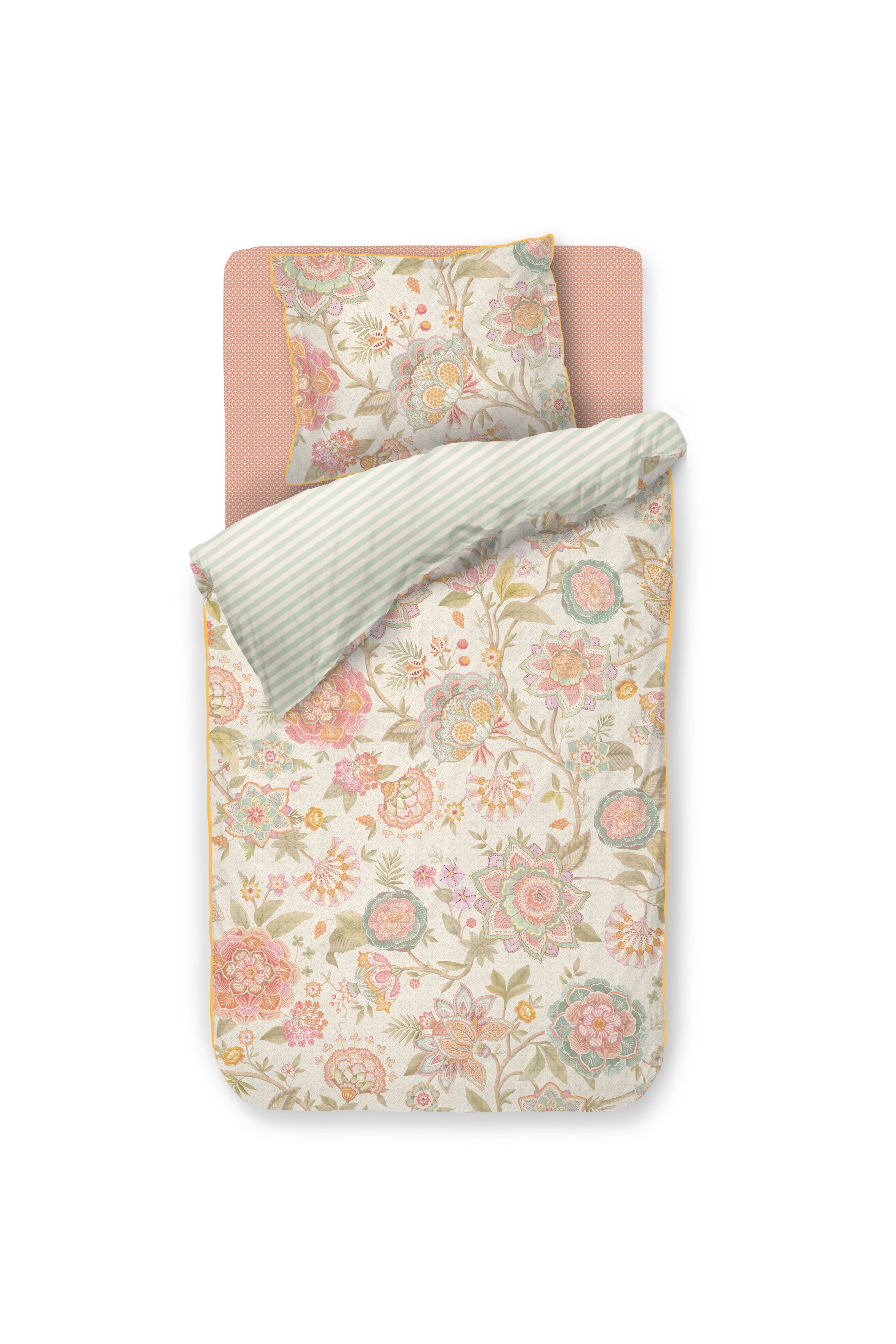 Bombay Bold Duvet Cover - Off-white