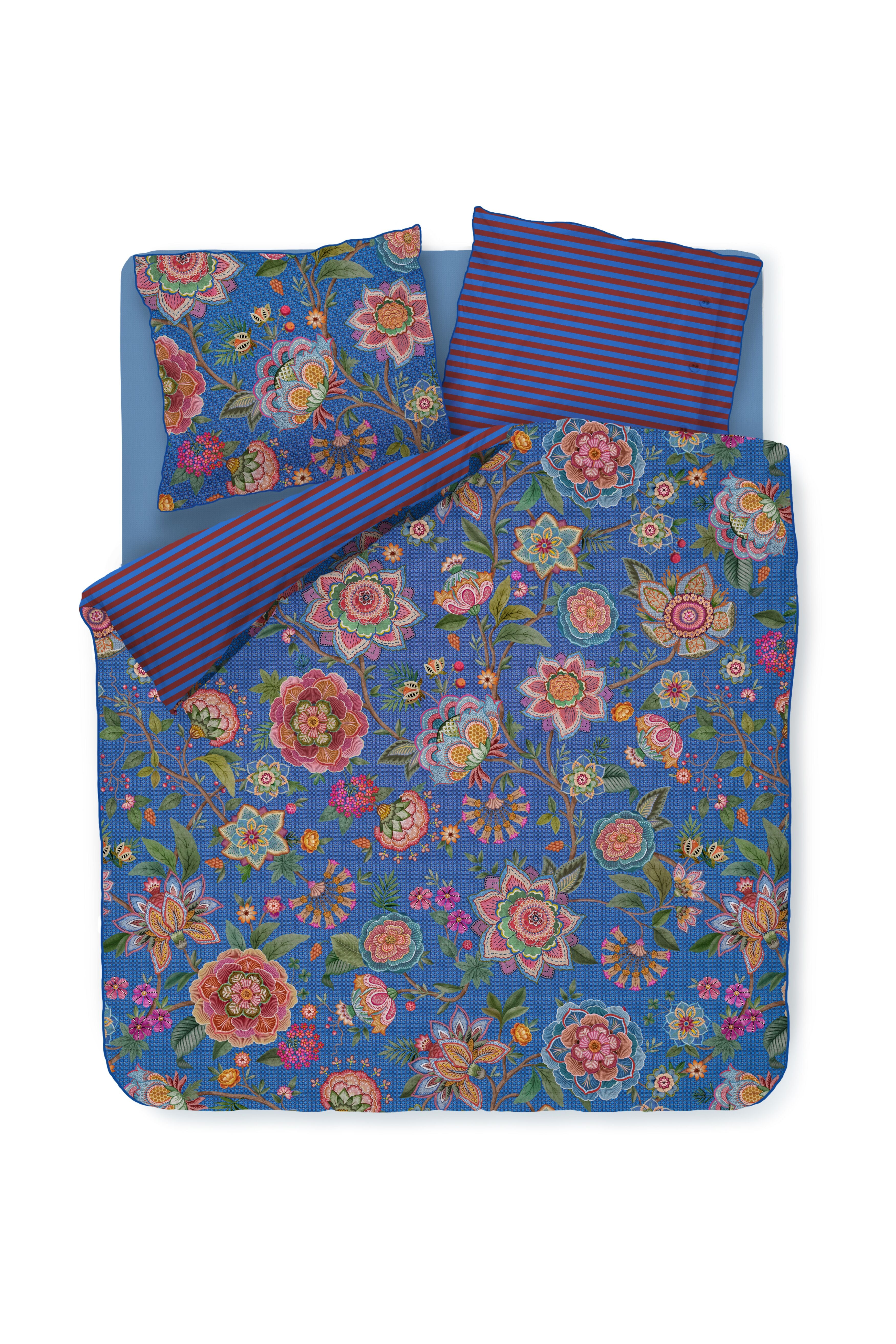 Bombay Bold Duvet Cover - Dark Blue