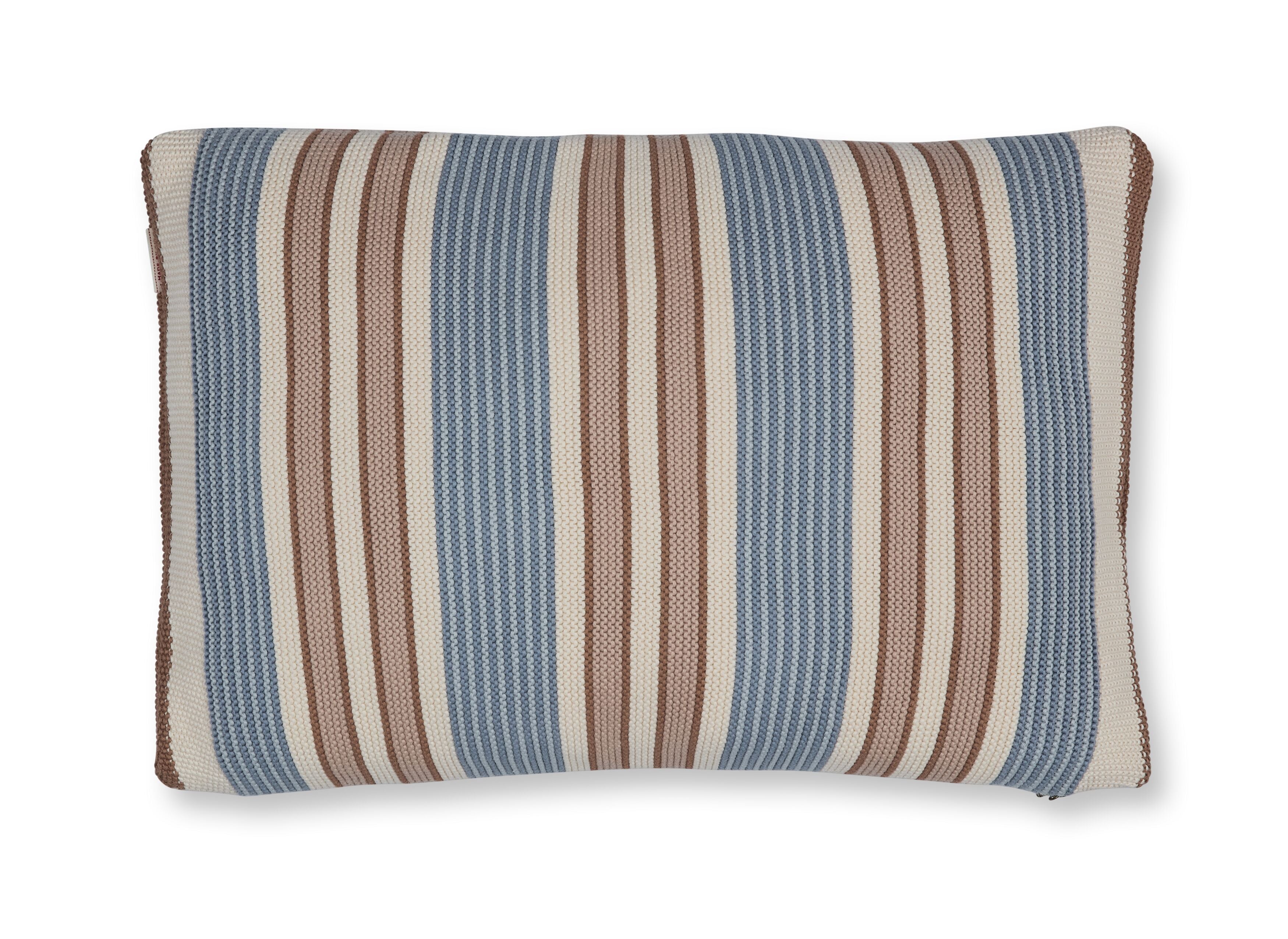 Pip Studio Bonsoir Combistripe Decoratiekussen - Blauw