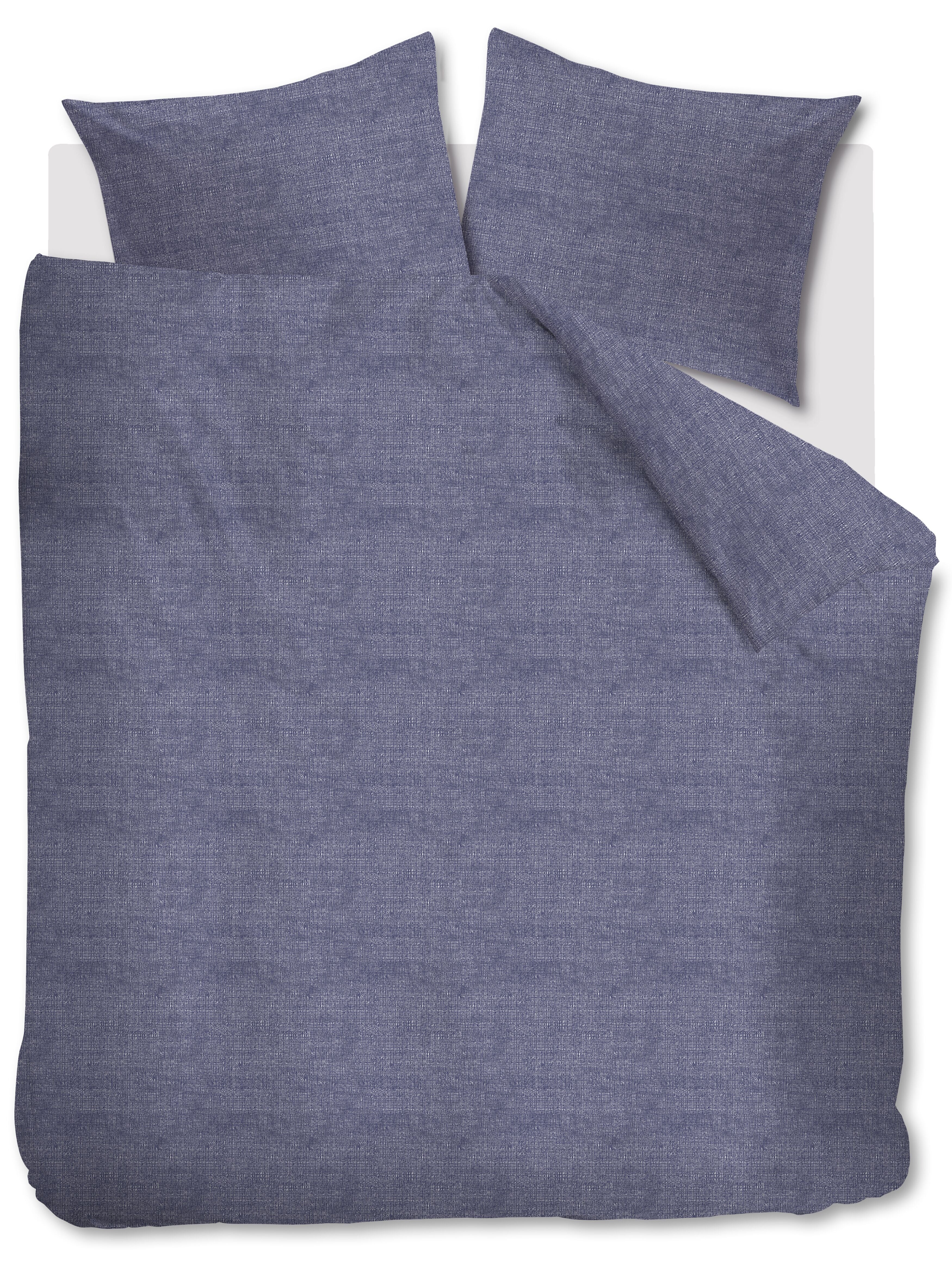 Edo Duvet Cover - Navy Blue