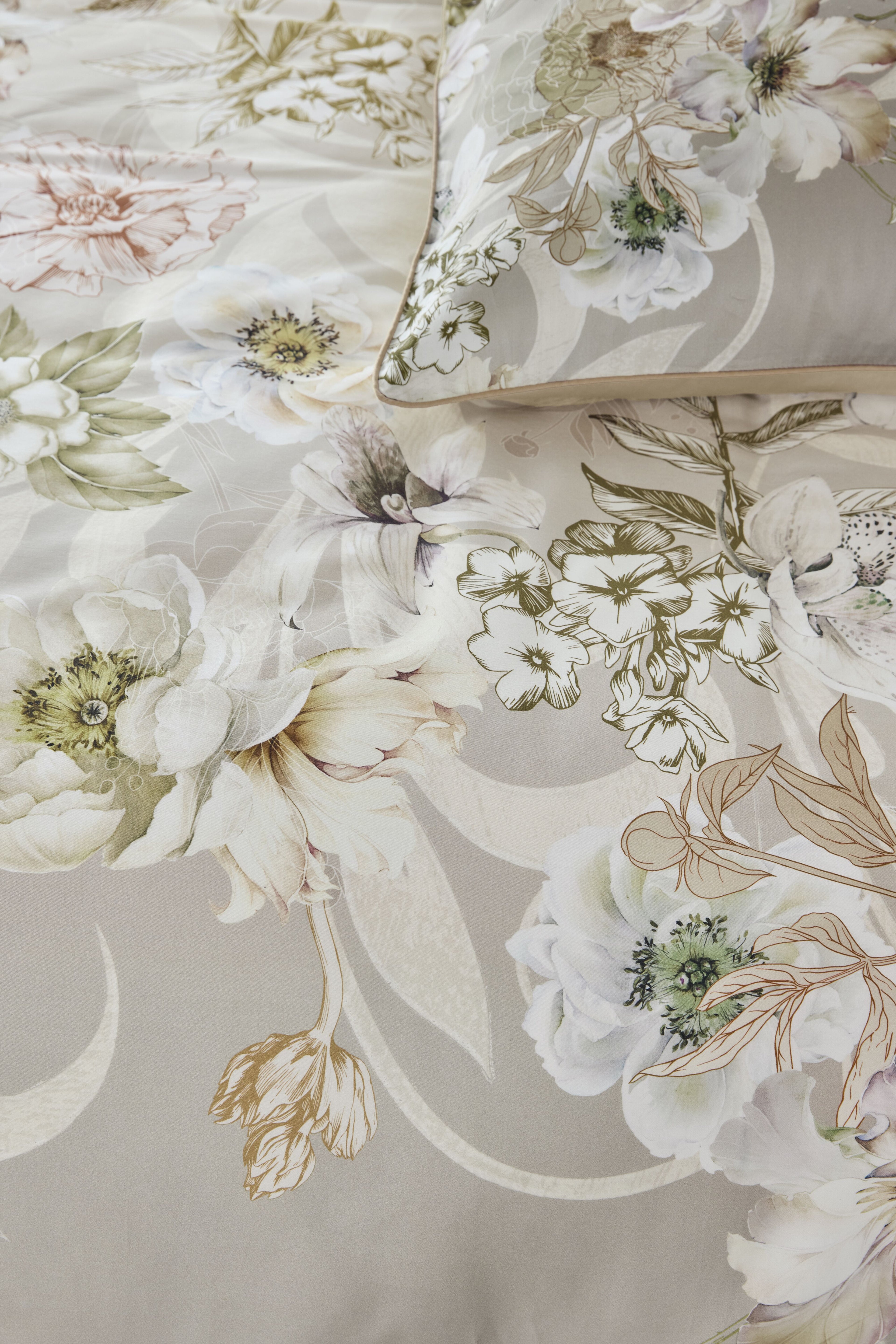 Existence Duvet Cover - Natural