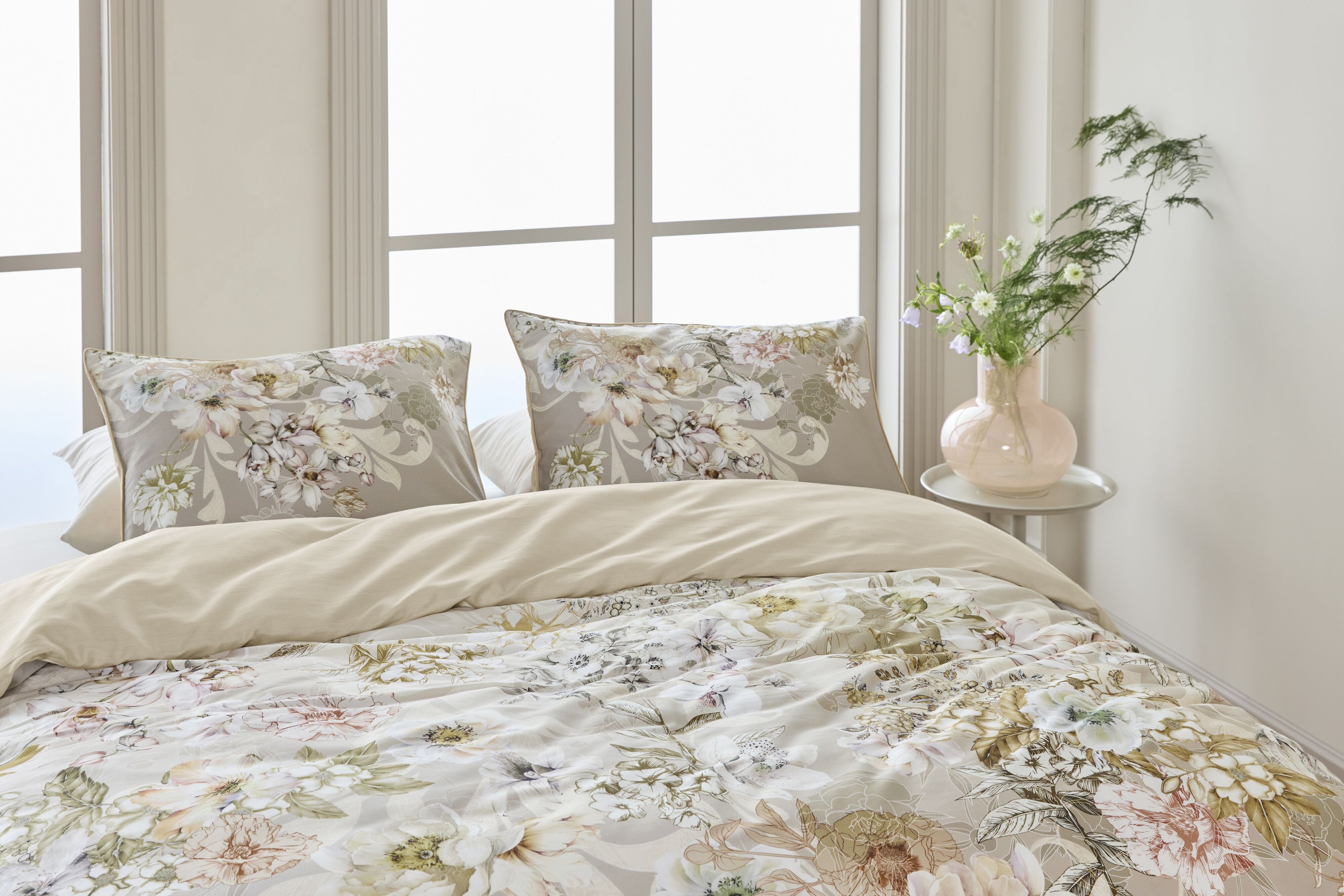 Existence Duvet Cover - Natural