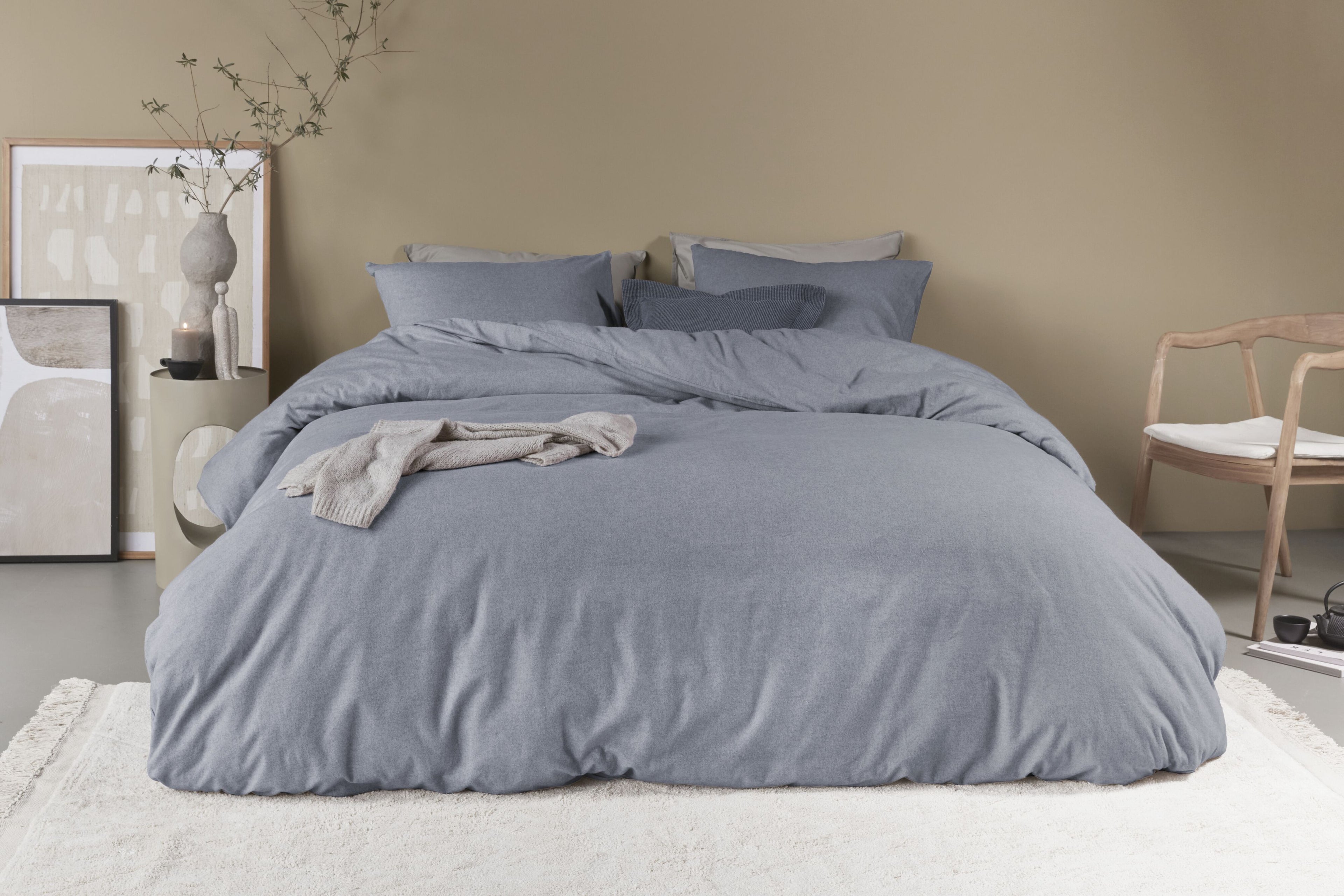 Frost Duvet Cover - Blue-Grey