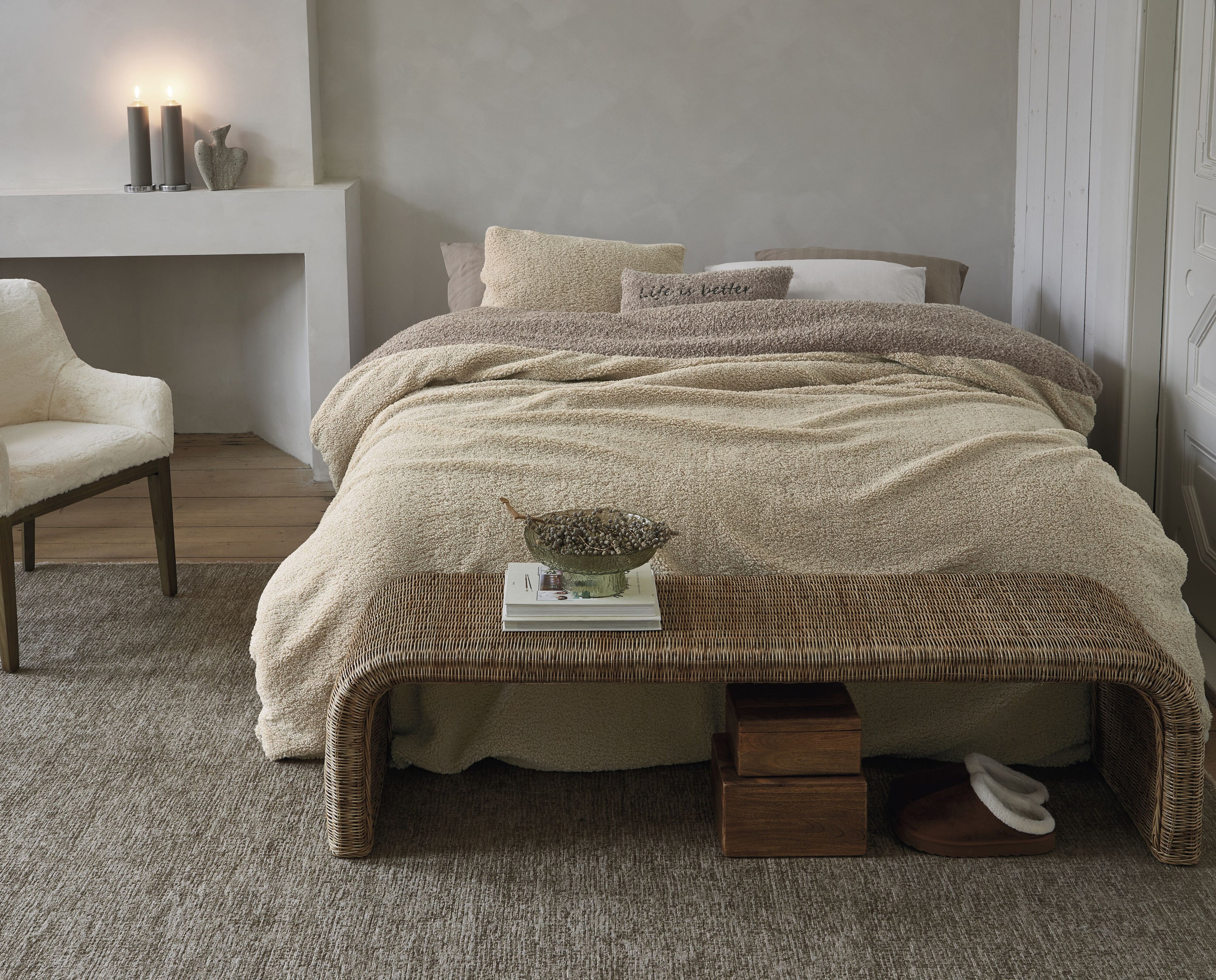 Rivièra Maison Huggle Decoratiekussen - Zand