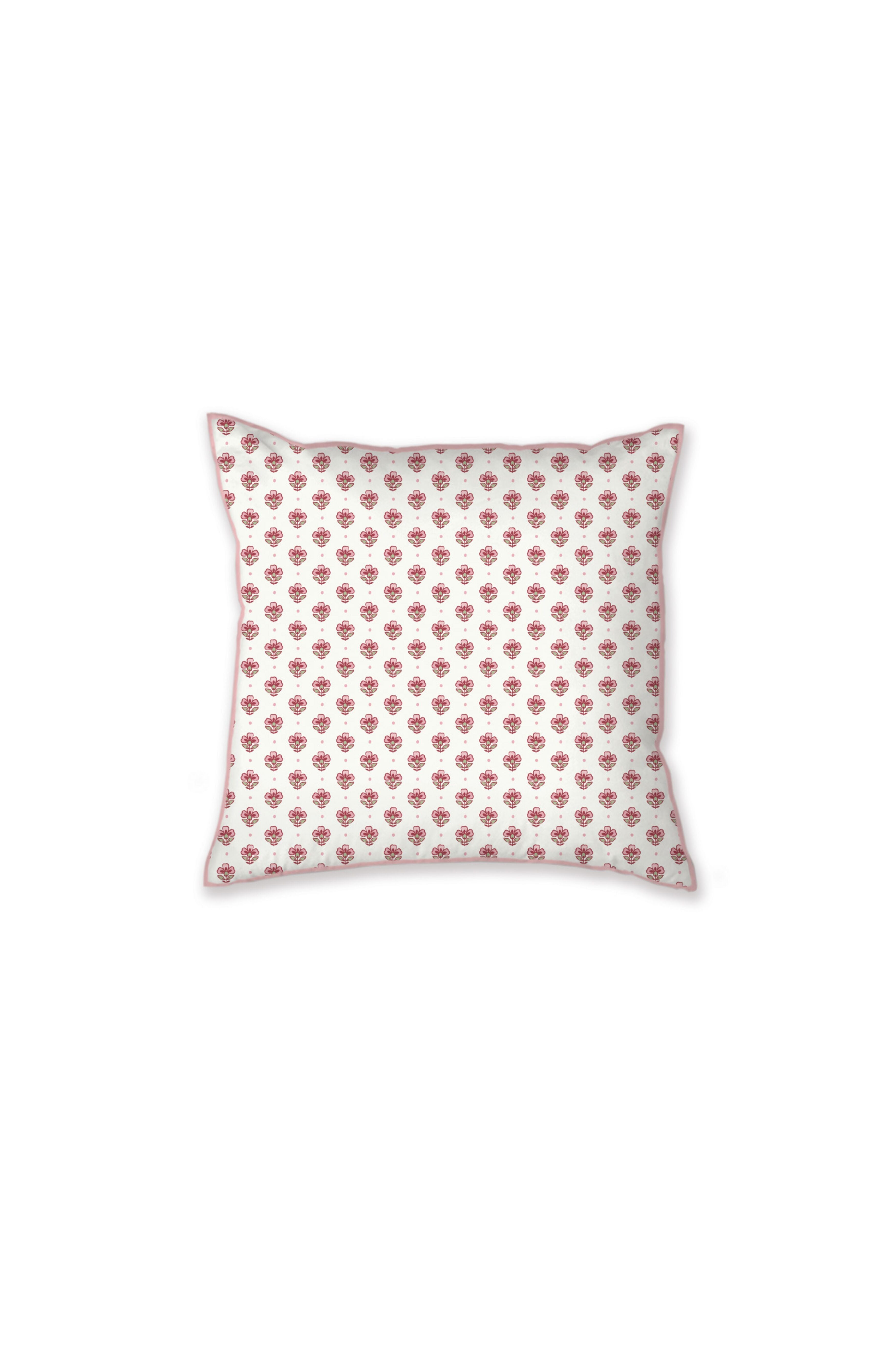 Pip Studio Jaipur Flower Decoratiekussen - Licht roze