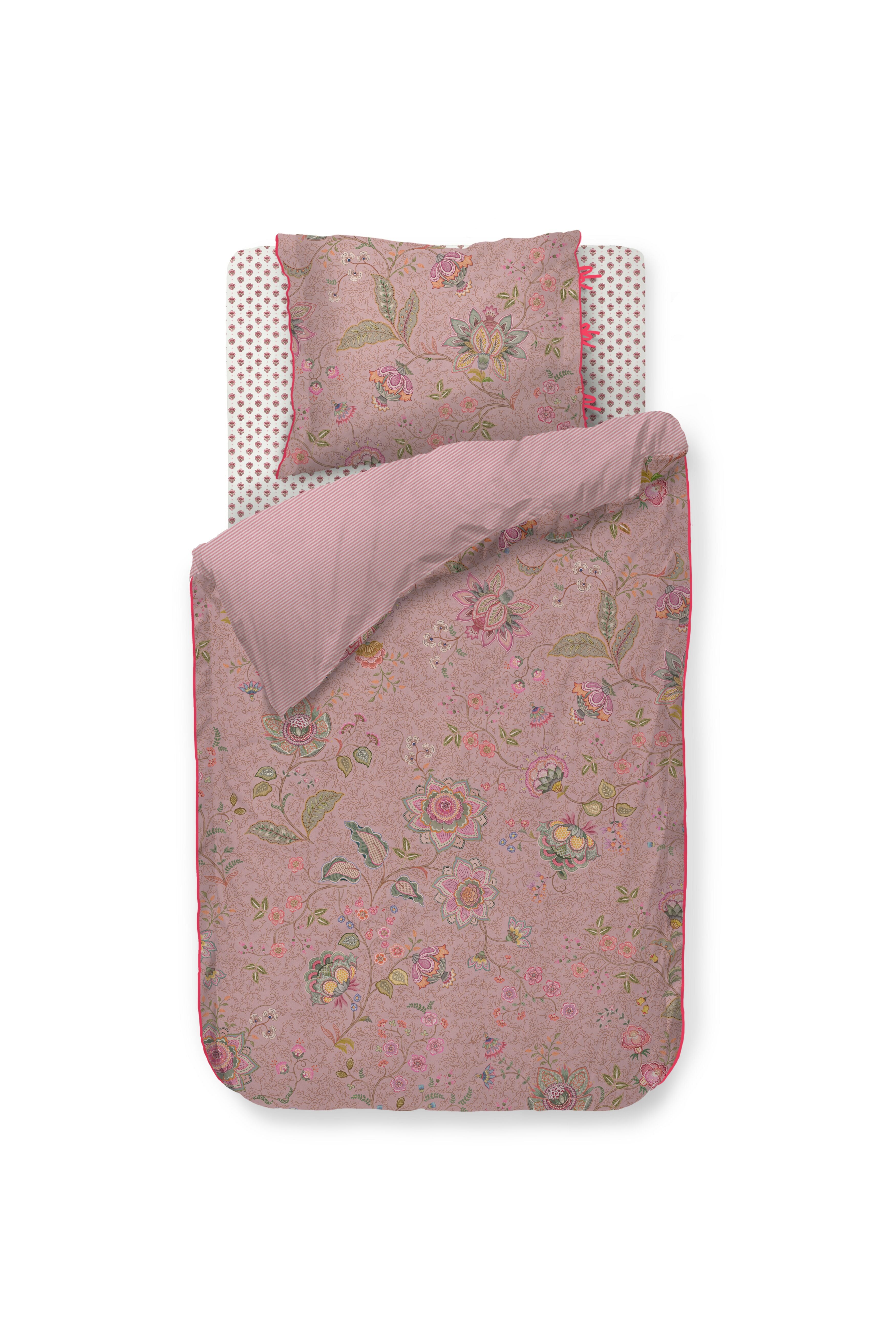 Mumbai Morning Duvet Cover - Pink