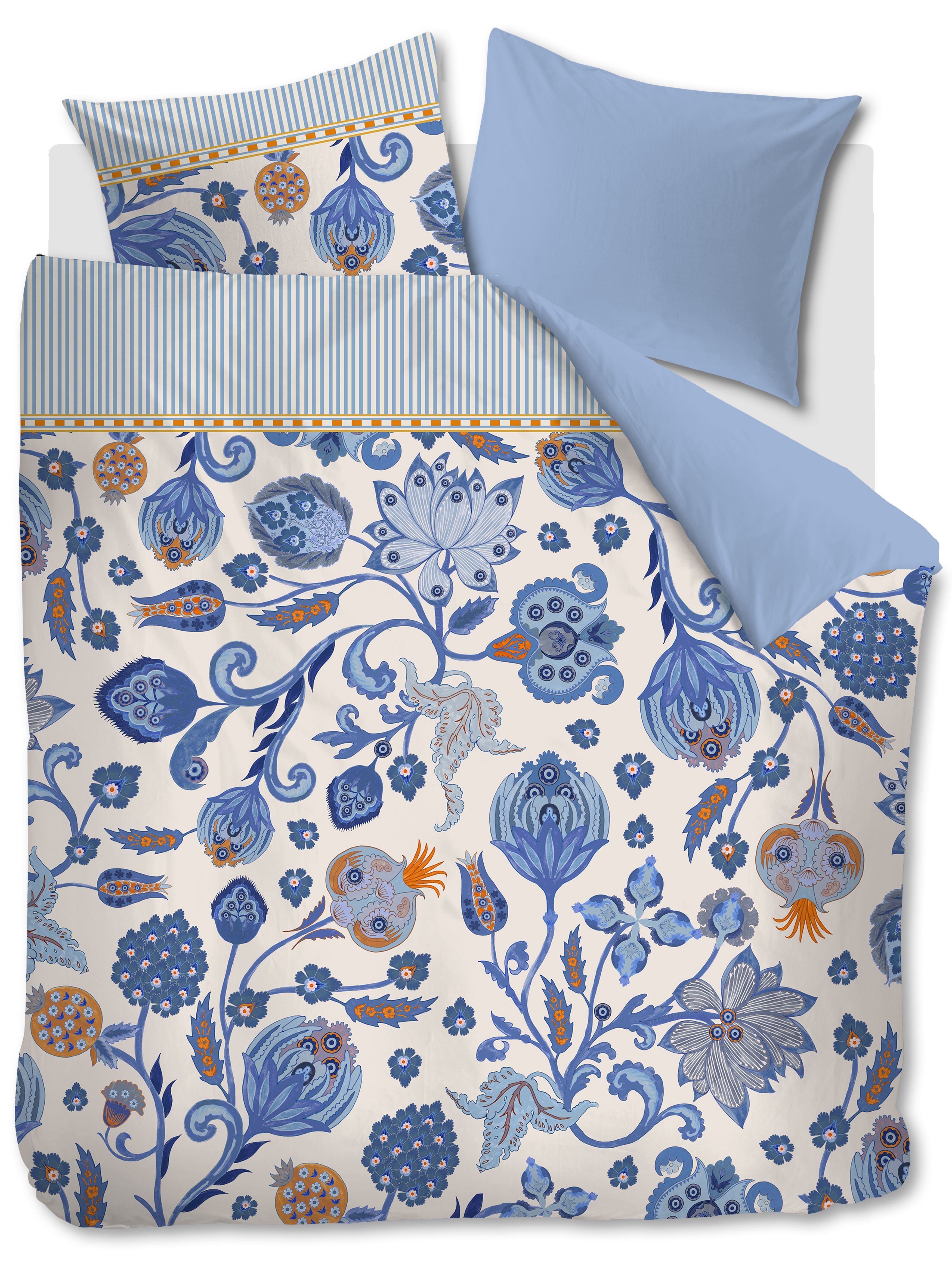 Taya Duvet Cover - Blue
