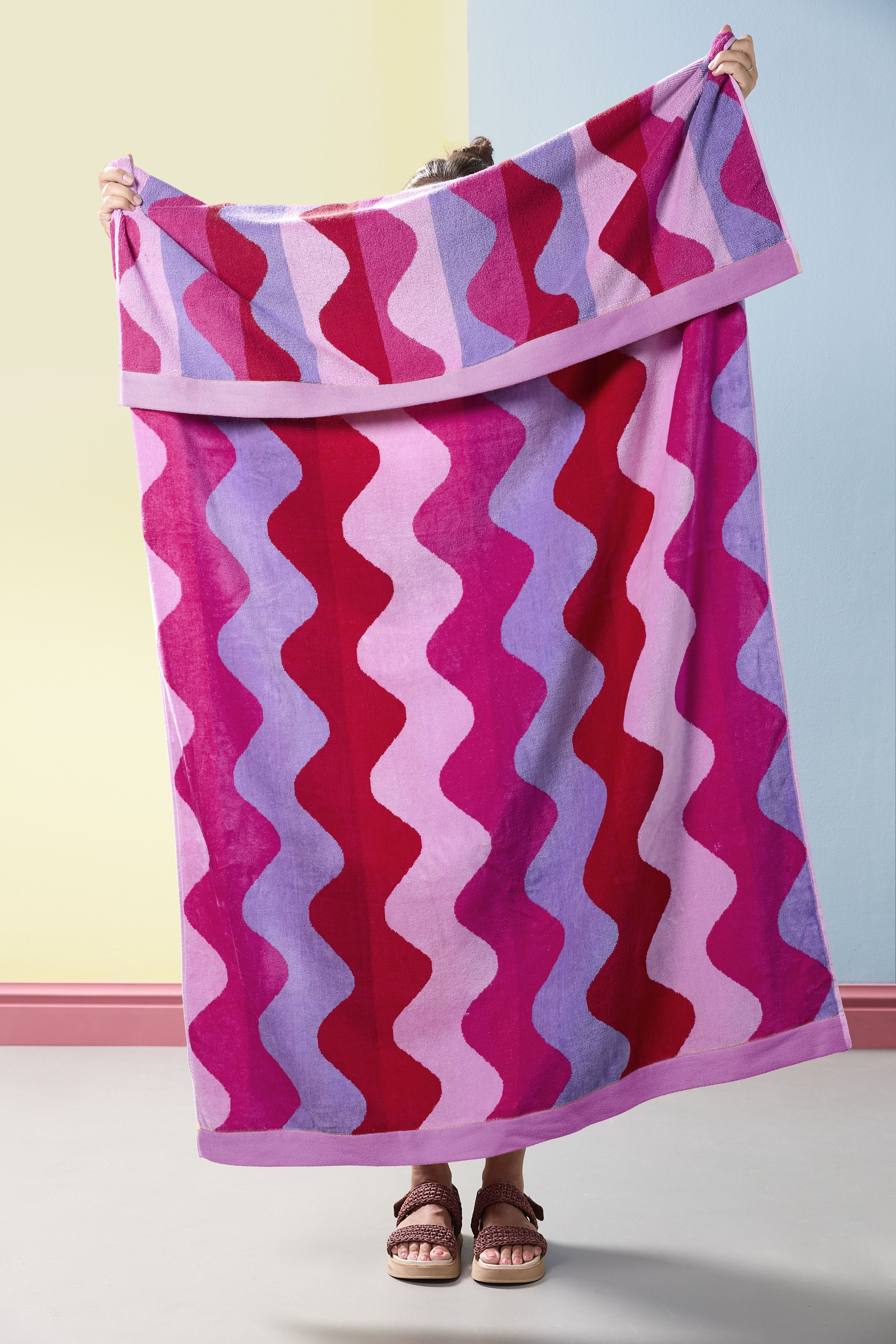 KAAT Amsterdam Waves Beach Towel - Multi