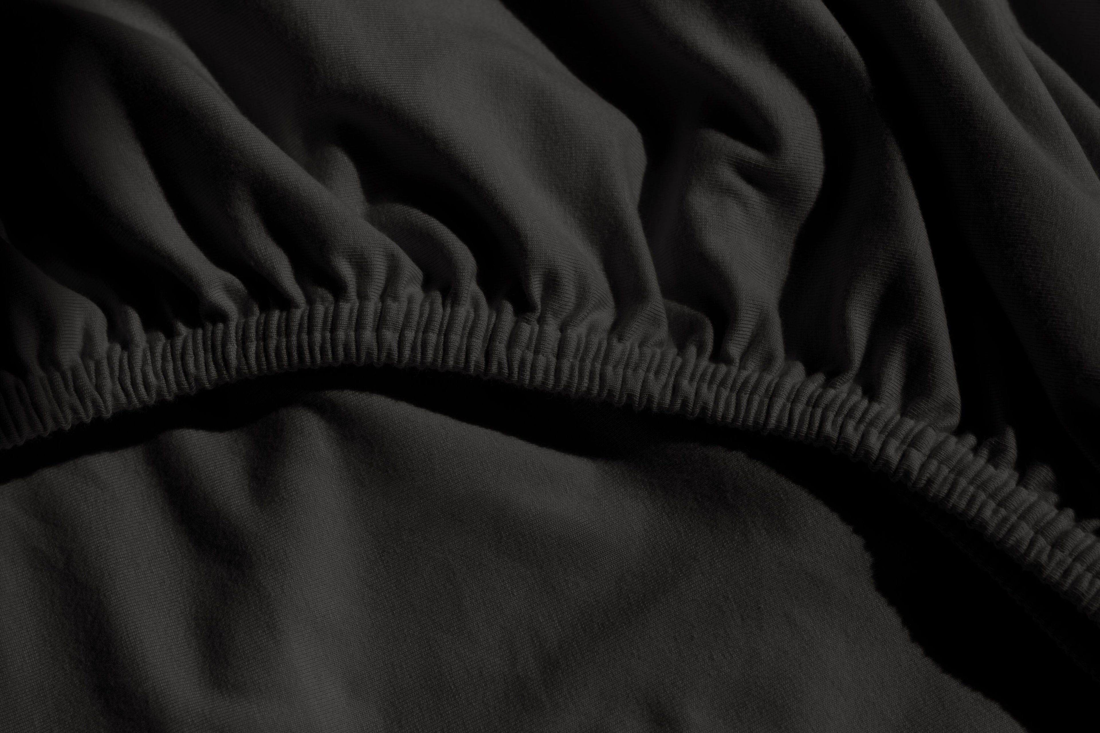 Jersey Super Stretch - Topper - Zwart