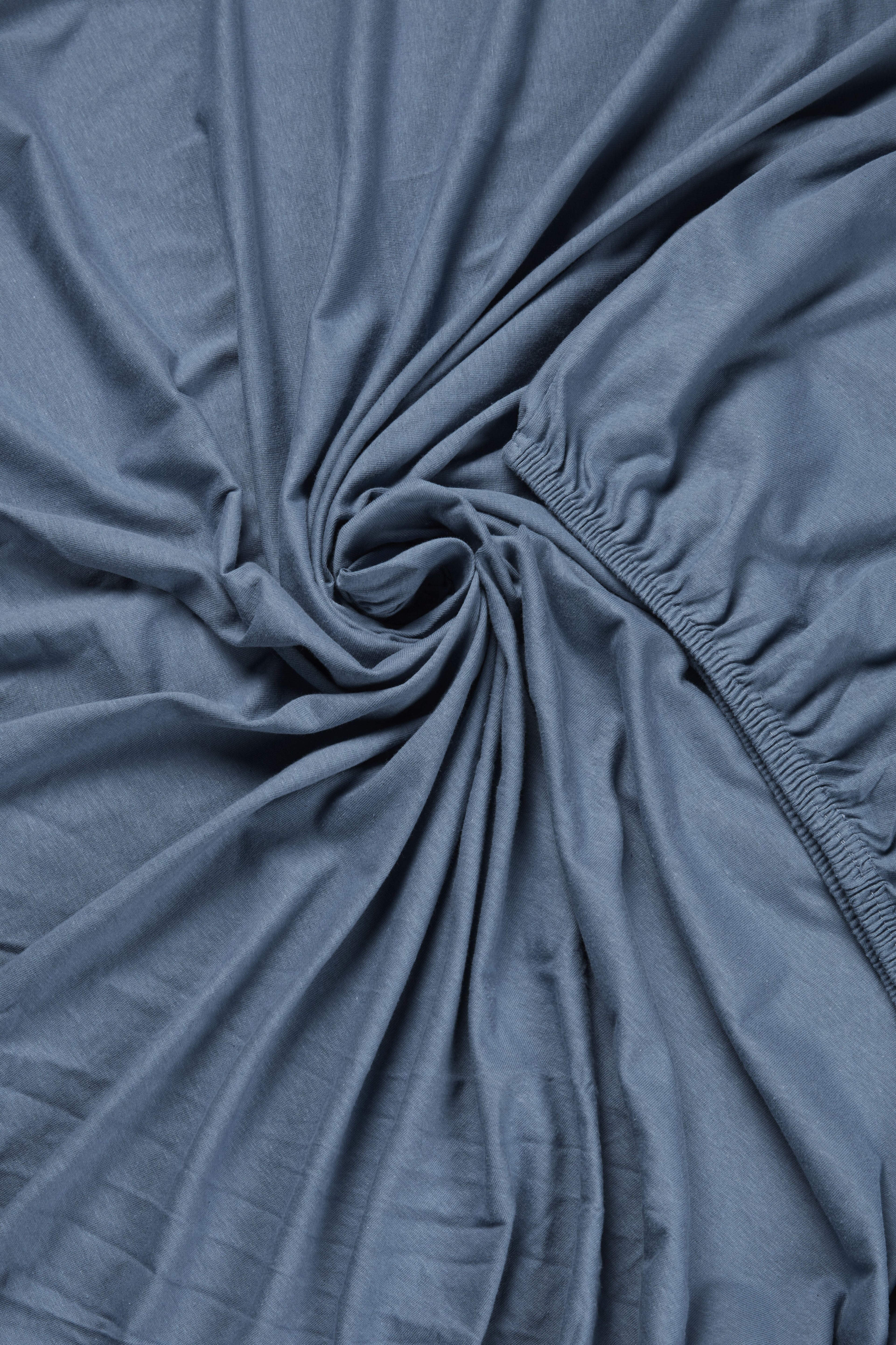 Jersey Stretch - Hoeslaken - Blauw