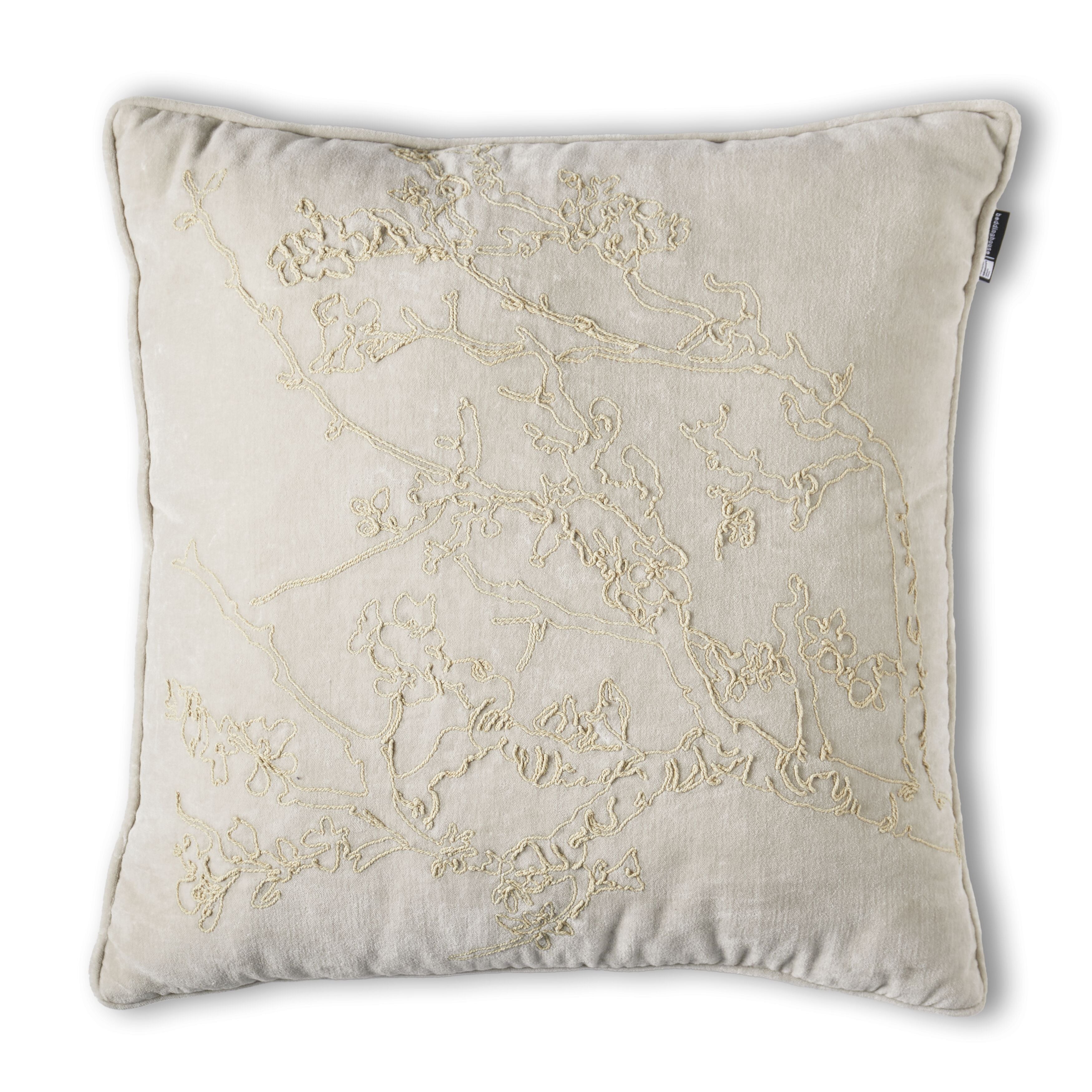 Beddinghouse x Van Gogh Museum Broderie Fleurie Decorative Cushion - Beige