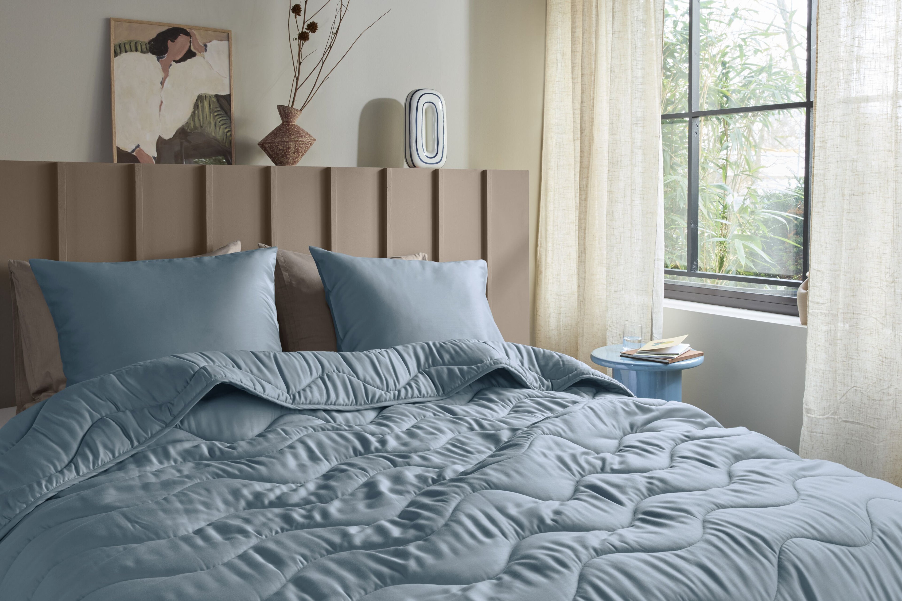 Beddinghouse Cocoon Lazy Duvet WB Dekbedden - Blauwgrijs