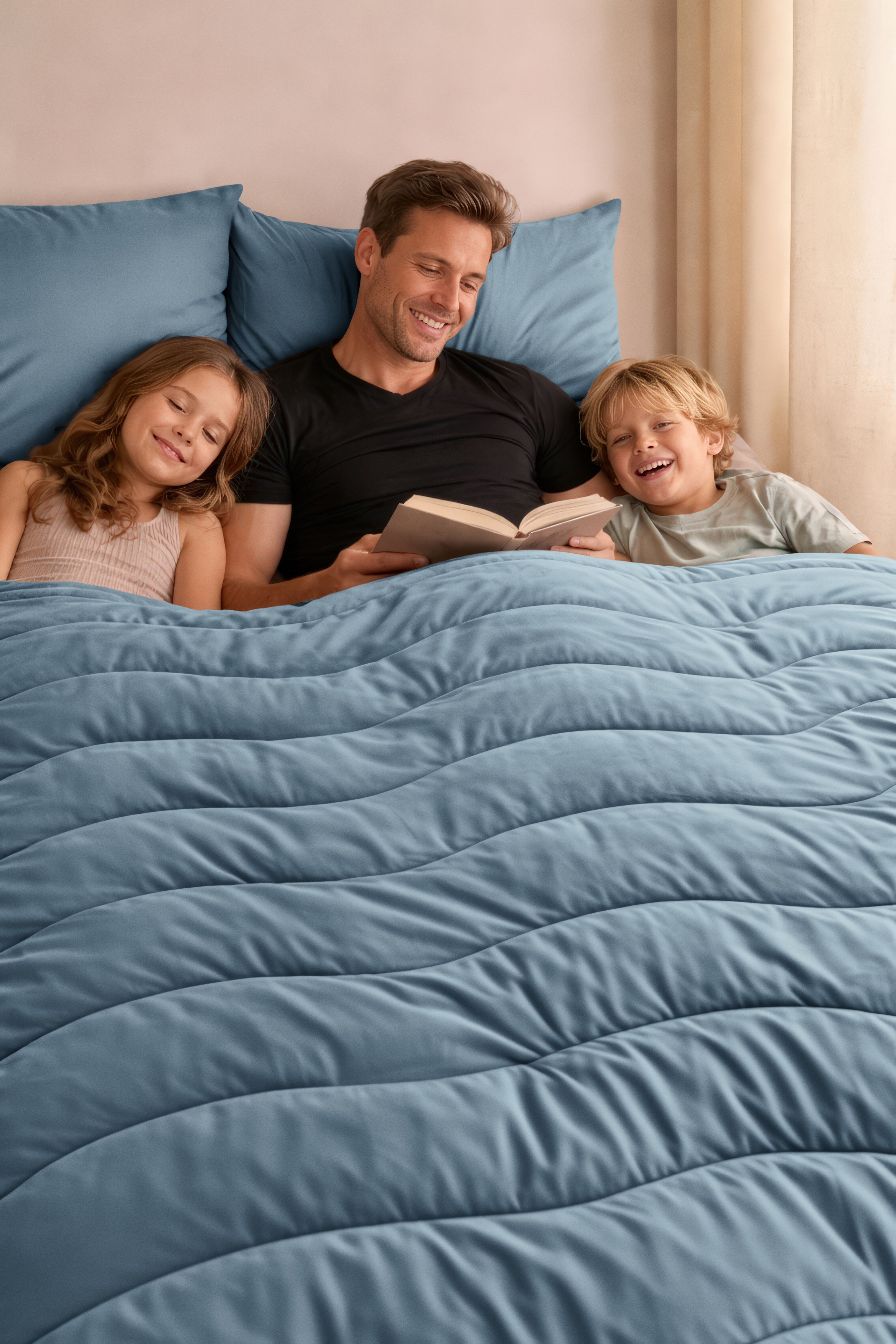 Beddinghouse Cocoon Lazy Duvet WB Dekbedden - Blauwgrijs
