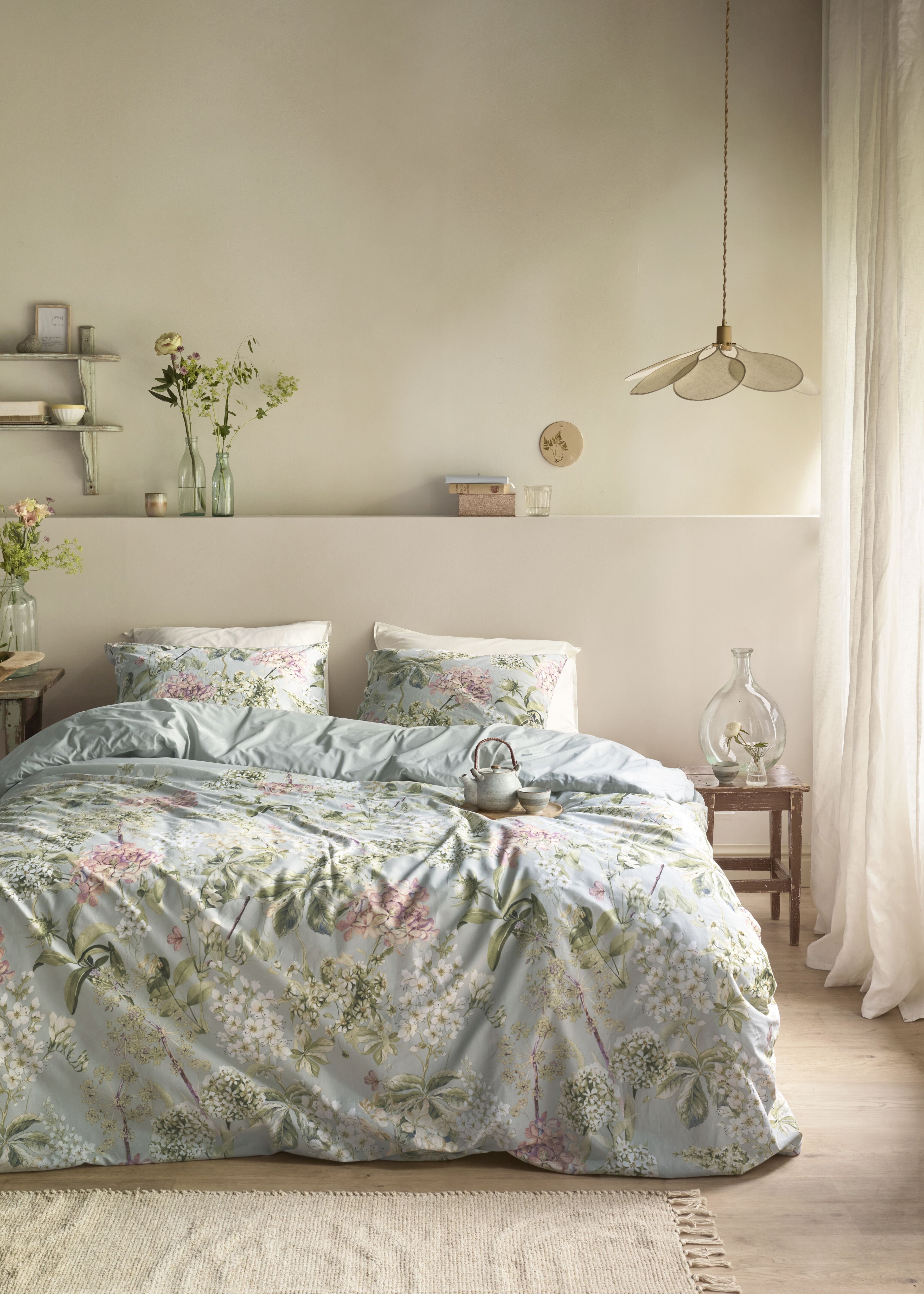 Corsage Duvet Cover - Green
