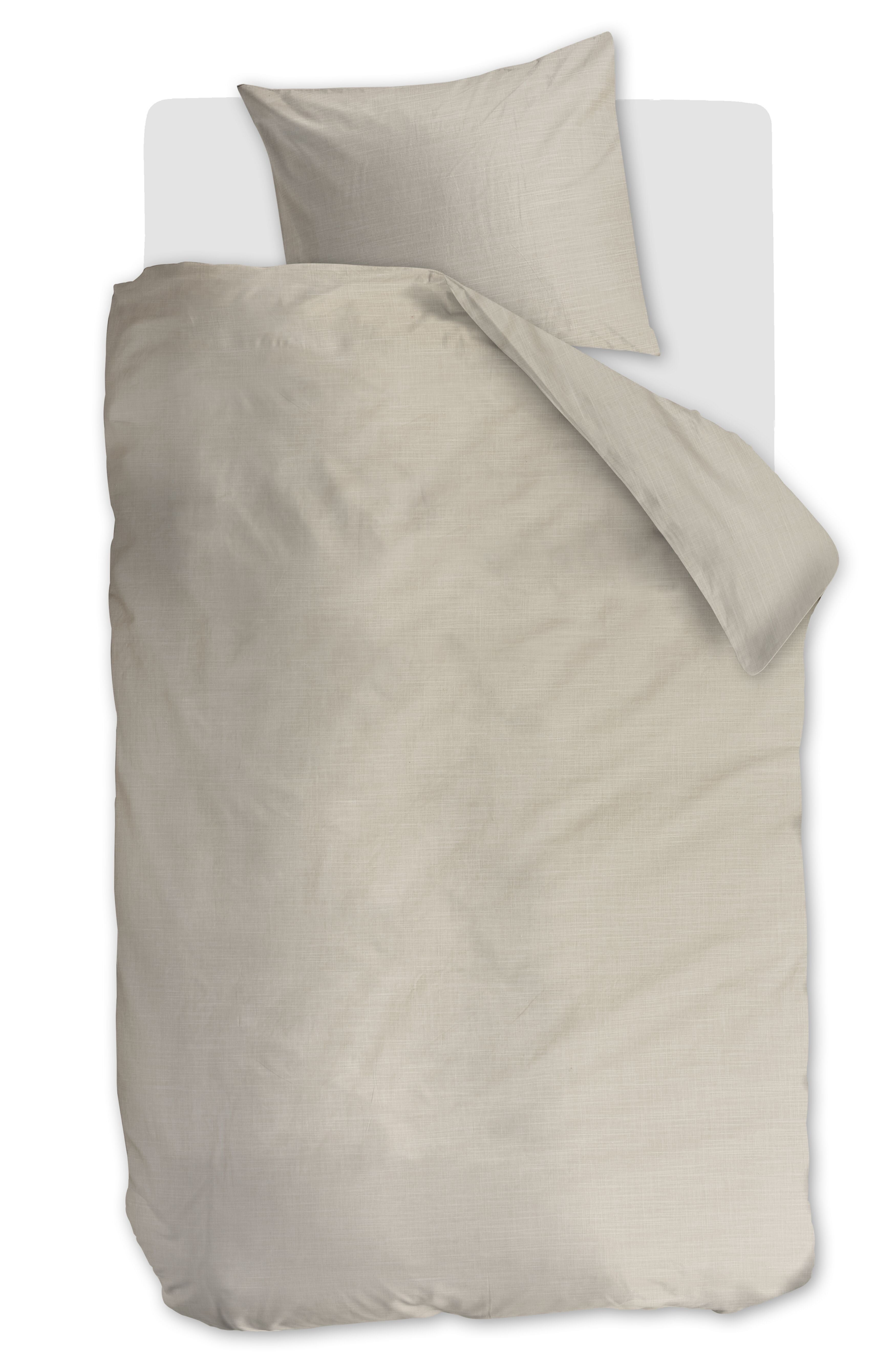 Cozy Slub Duvet Cover - Sand