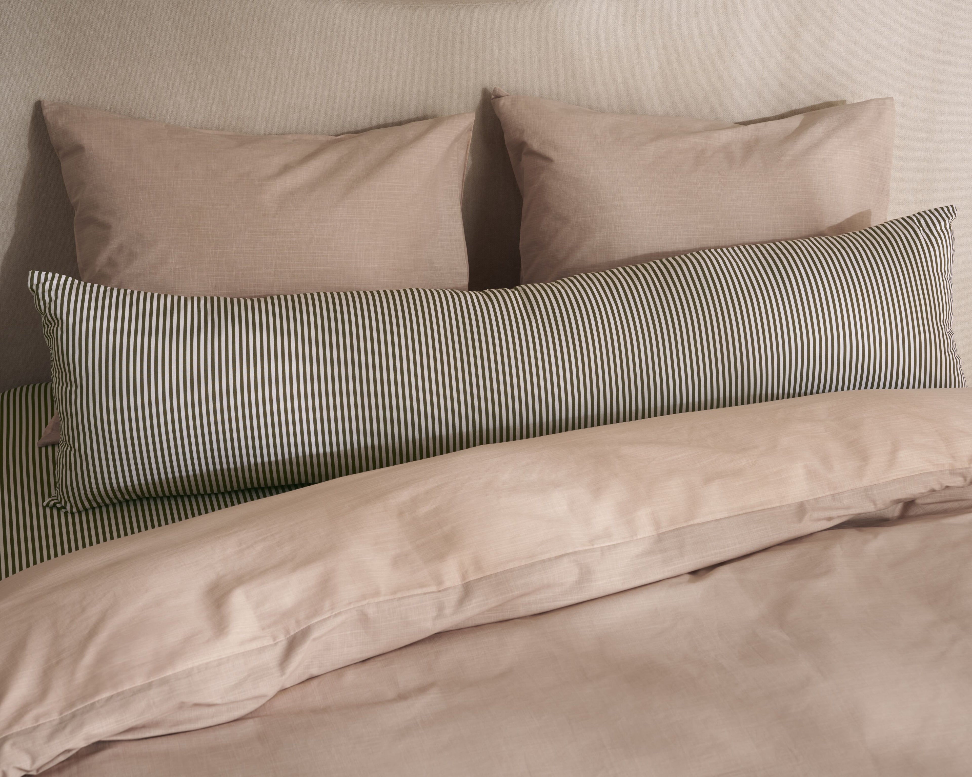 vtwonen Cozy Slub Decorative Pillow - Soft Pink