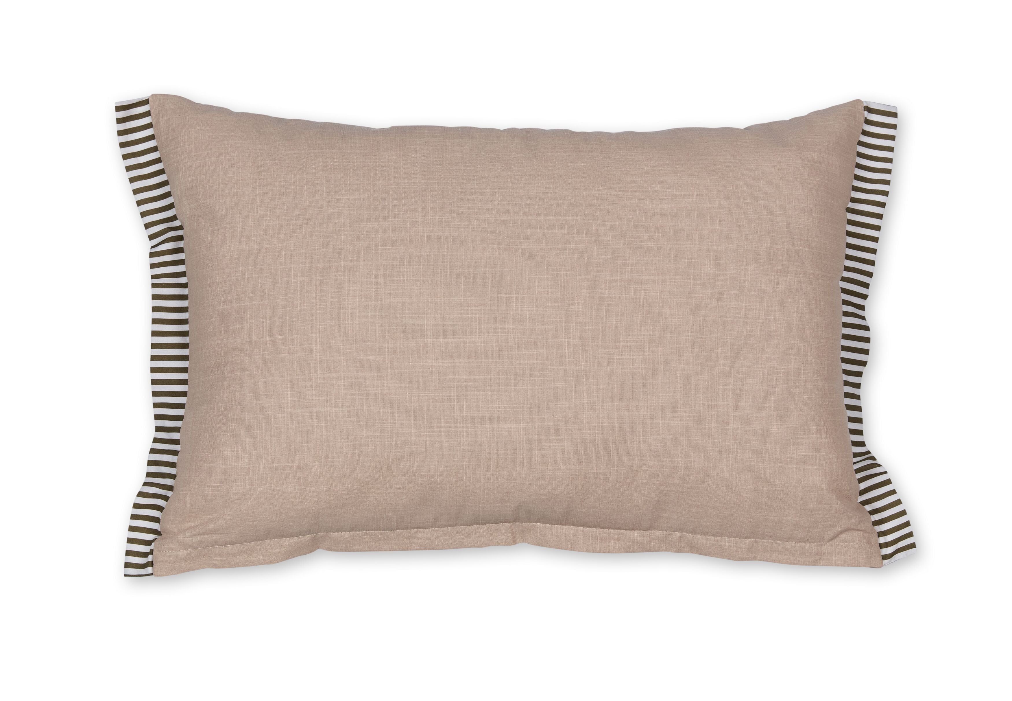 vtwonen Cozy Slub Decorative Pillow - Soft Pink