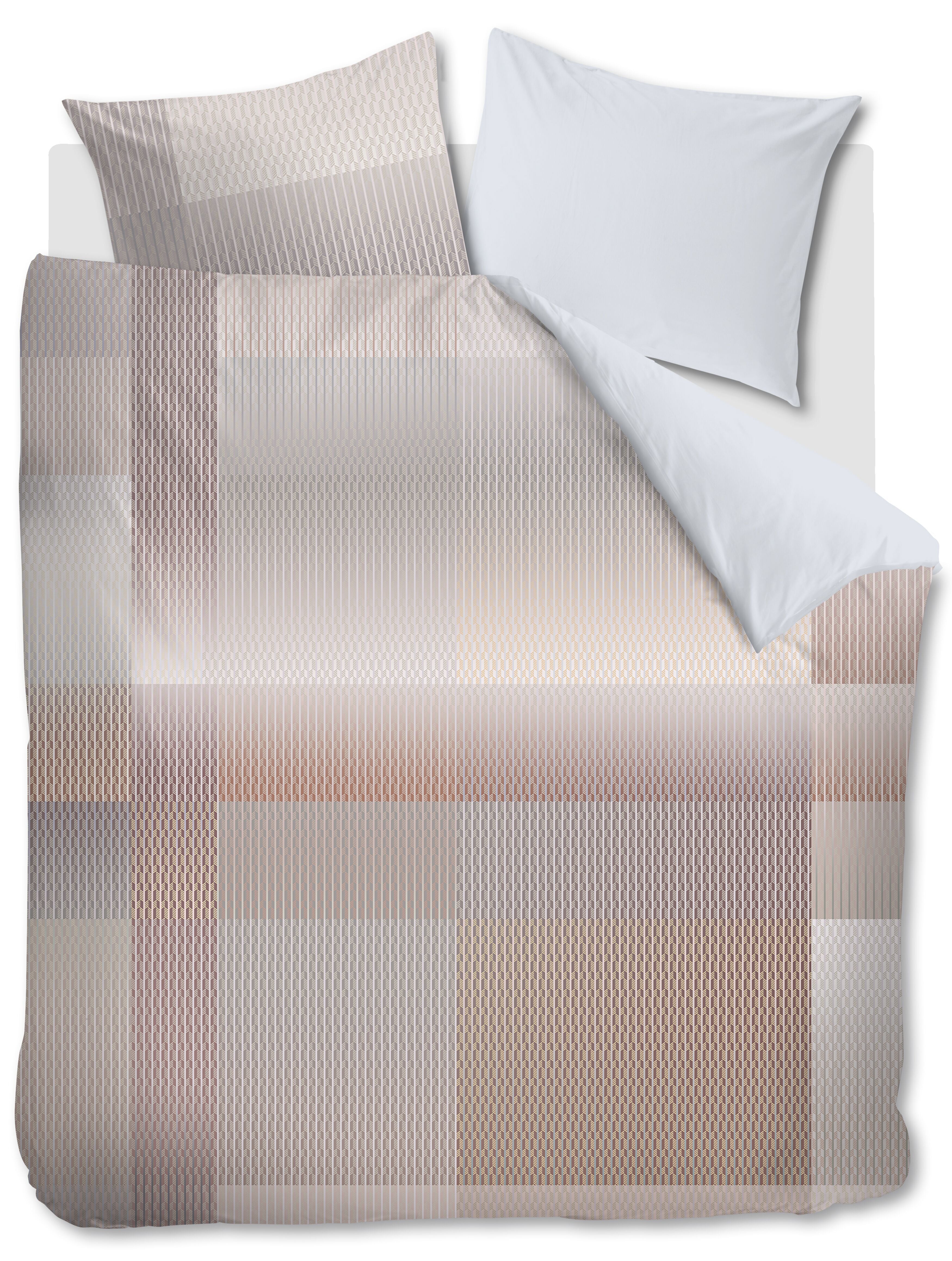 Digital Weave Duvet Cover - Grey Green