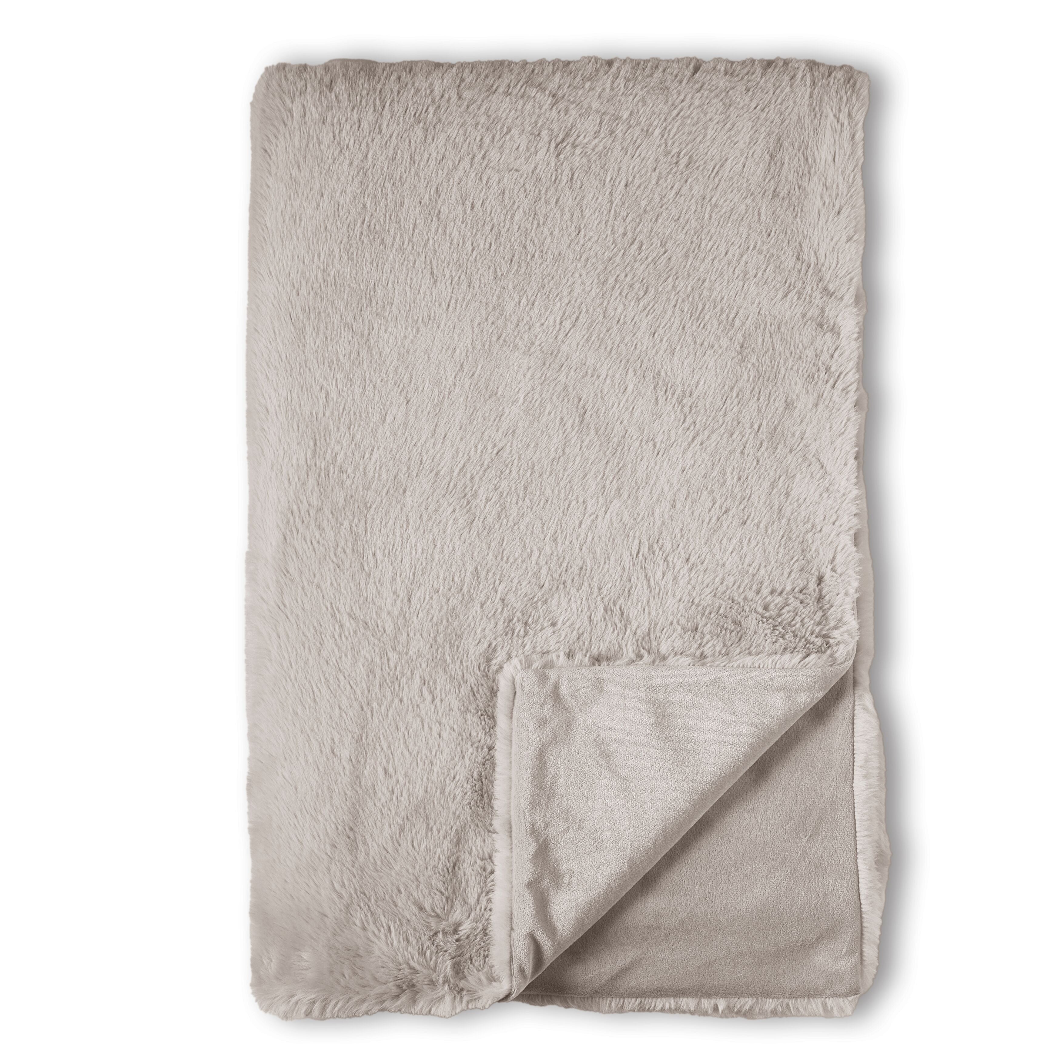 KAAT Amsterdam Fluffy Bedspread - Sand