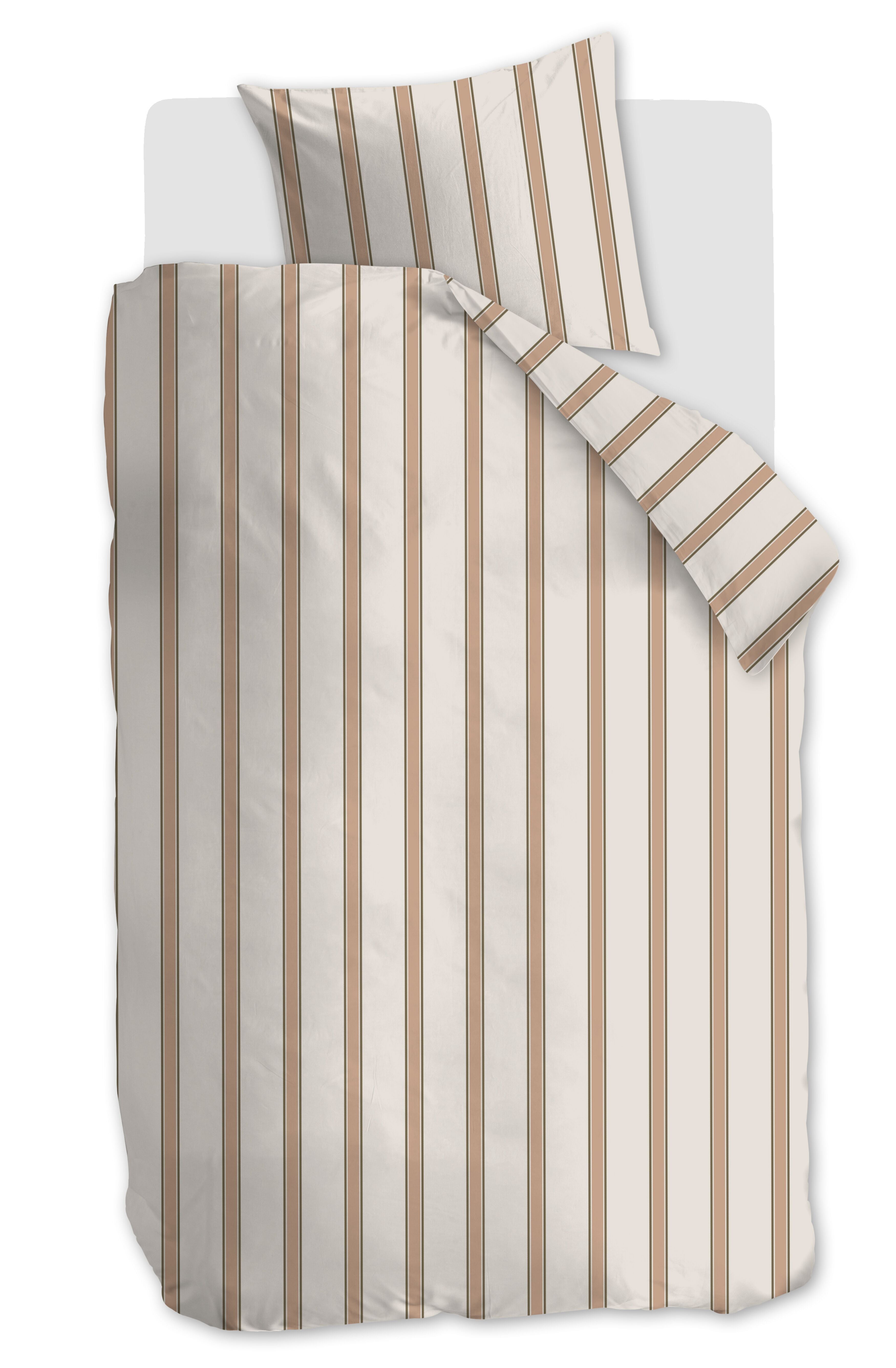 Fun Stripe Duvet Cover - Natural
