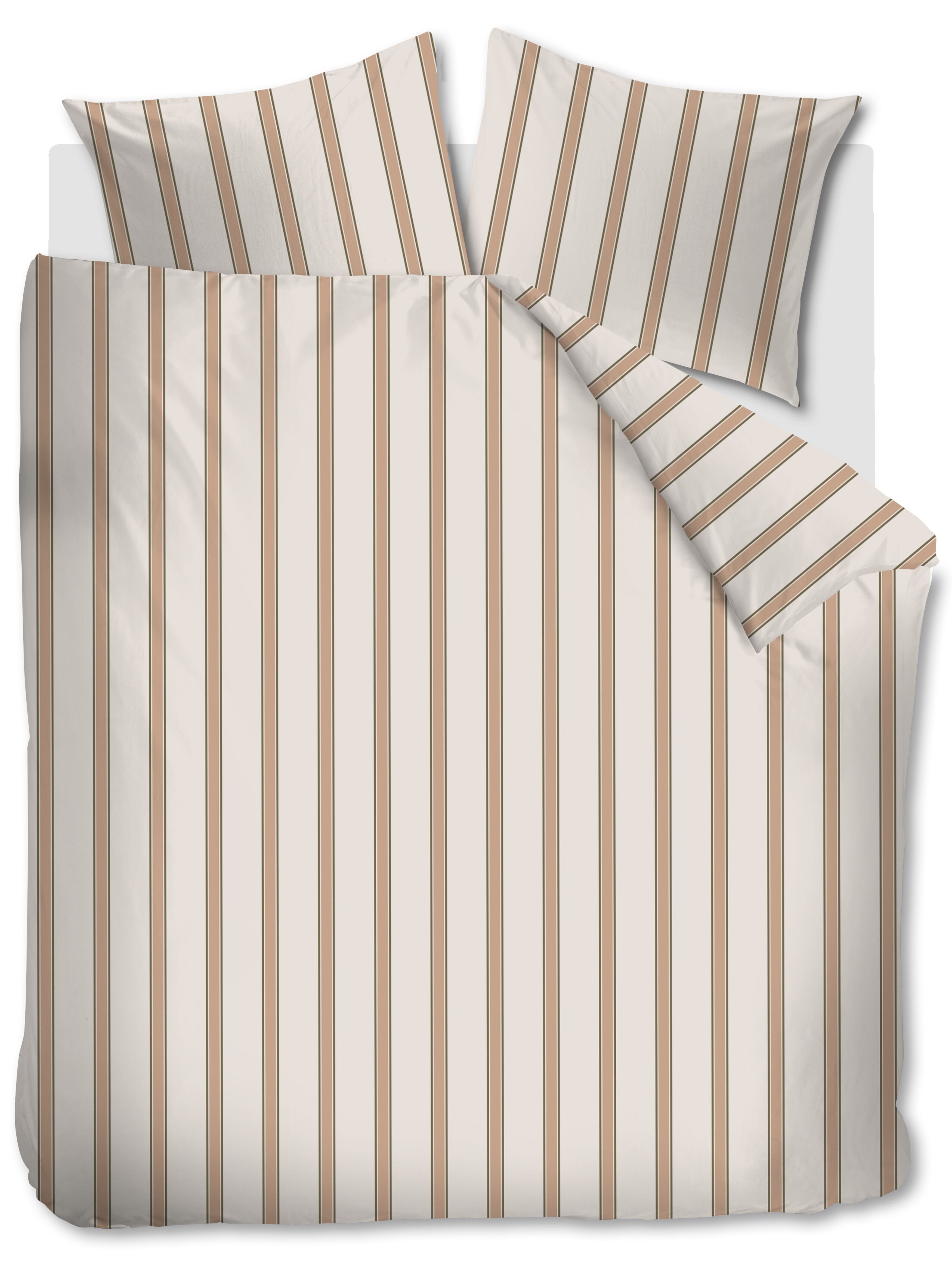 Fun Stripe Duvet Cover - Natural