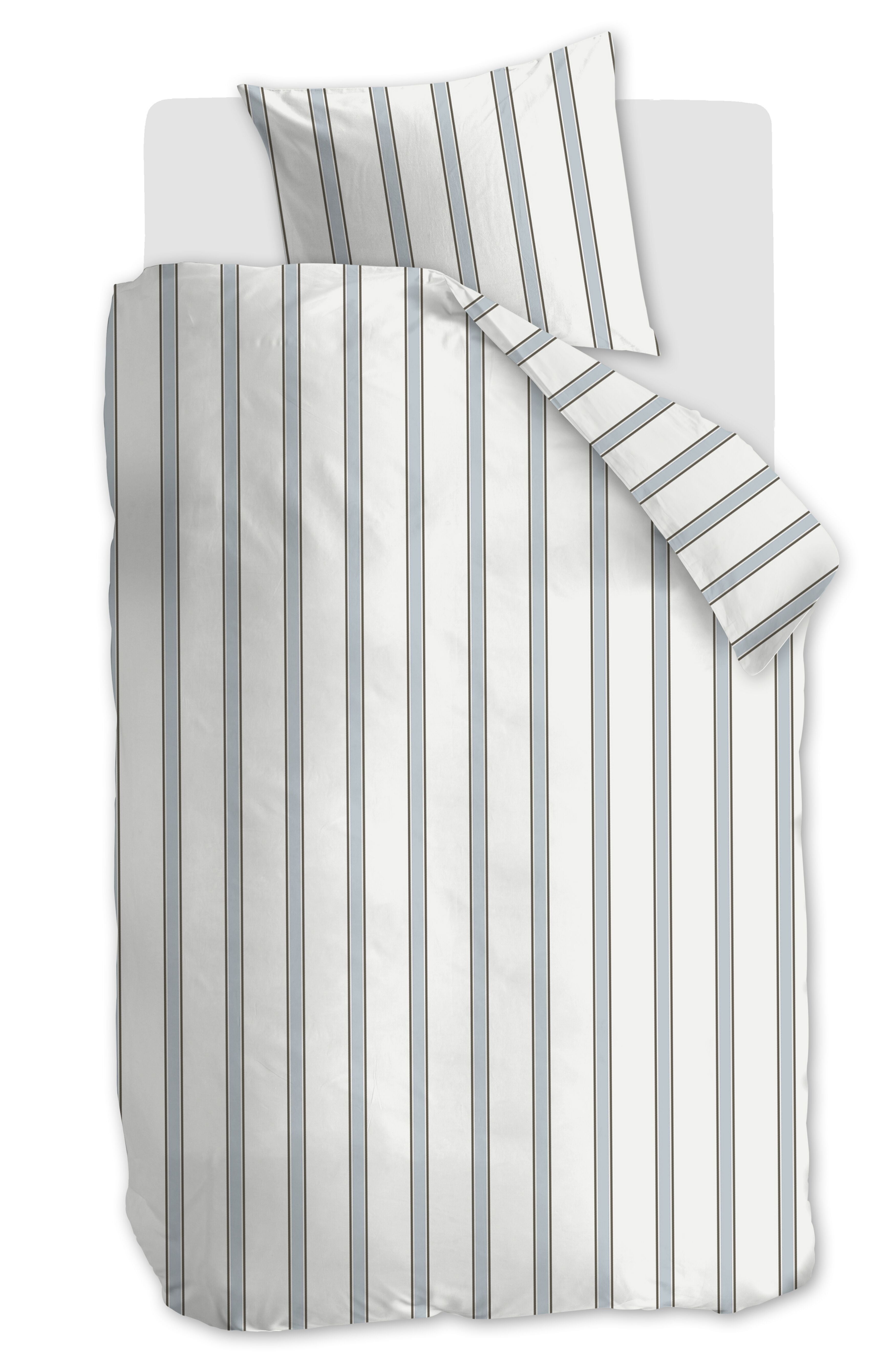 Fun Stripe Dekbedovertrek - Blauw