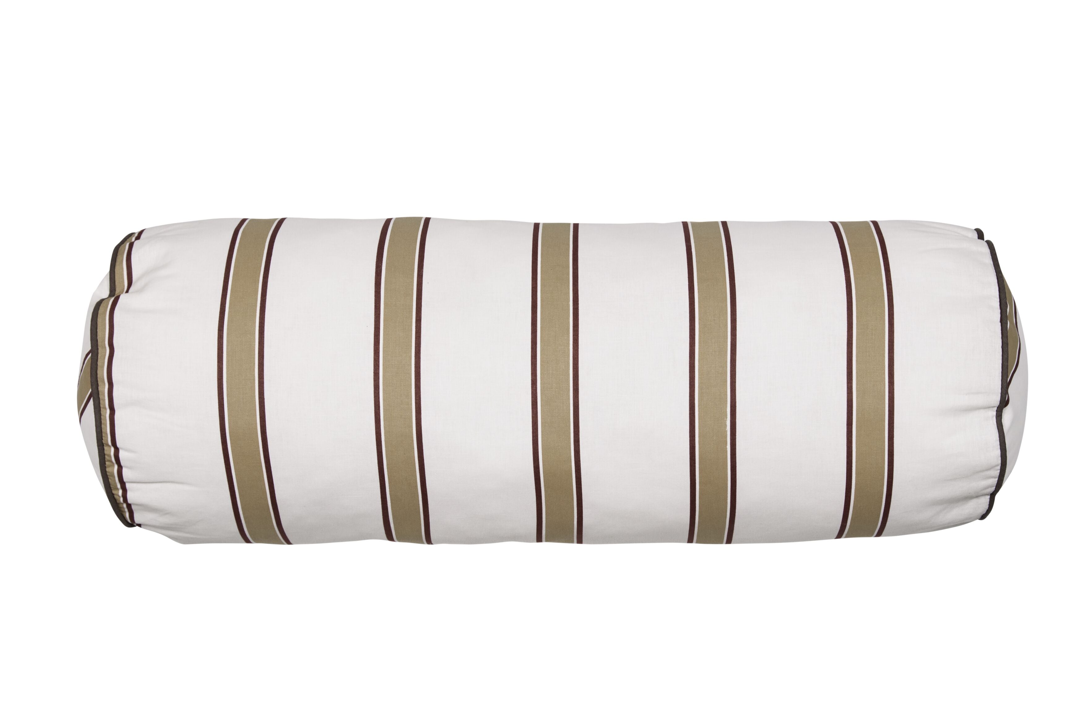 vtwonen Fun Stripe Round Decoratiekussen - Zand