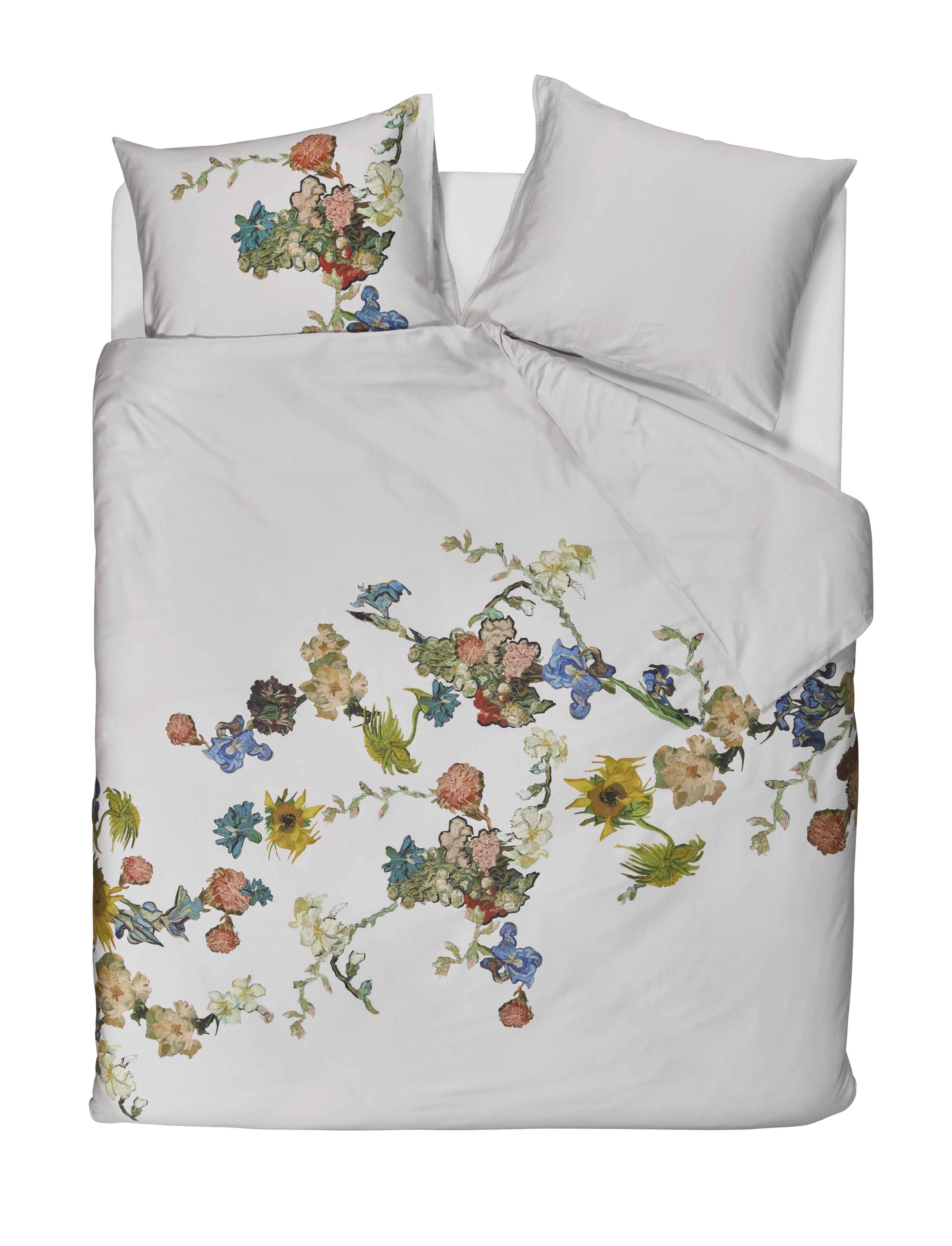 Garland of Flowers Duvet Cover - Sand
