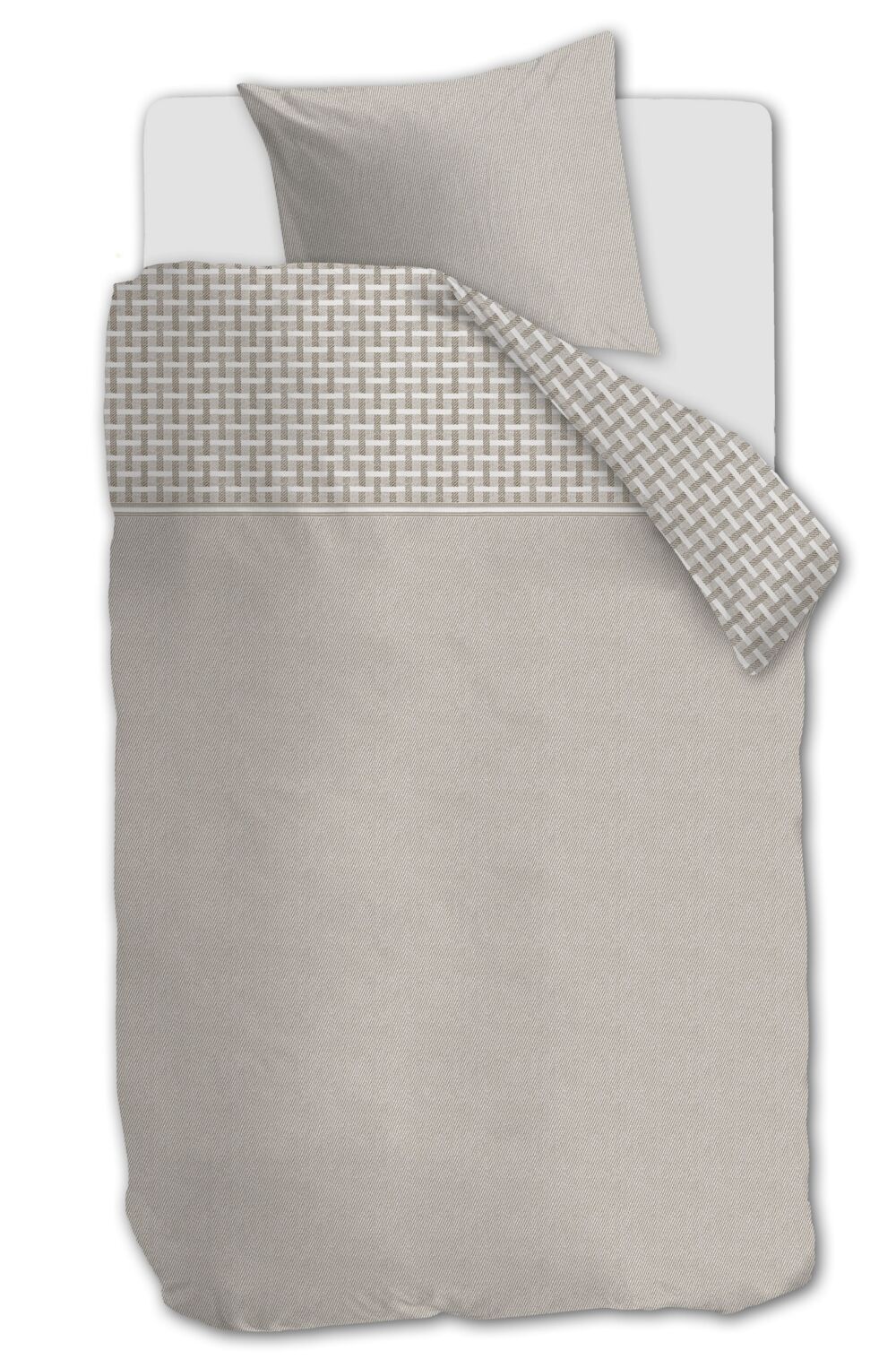 Hayes Duvet Cover - Sand